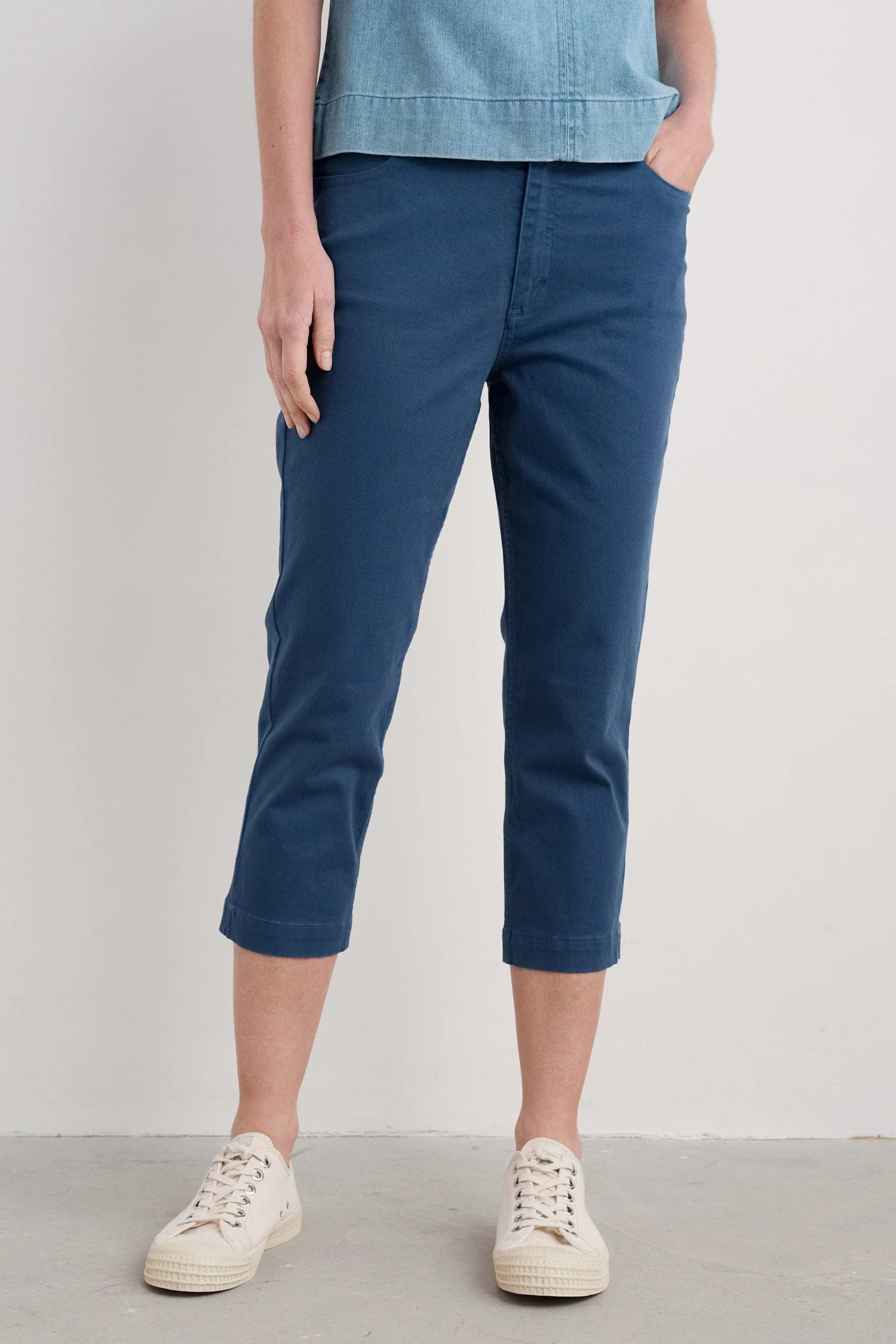Albert Quay Slim Fit Crops - Night - Image 2