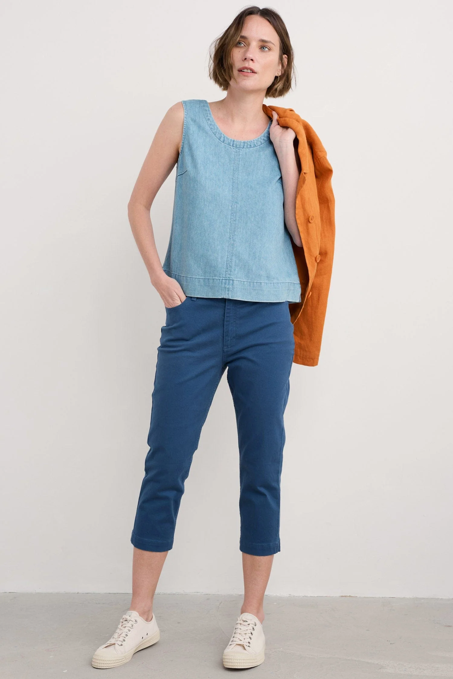 Albert Quay Slim Fit Crops - Night - Image 4