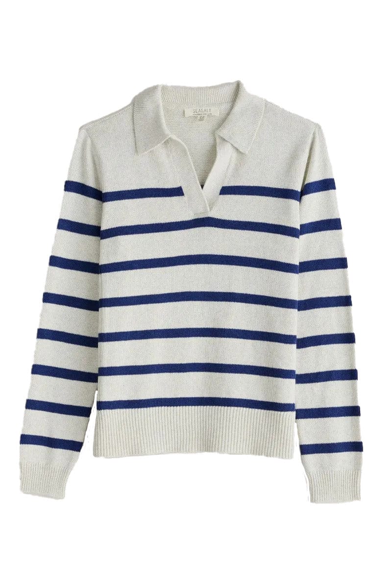 Barbizan Collared Jumper - Veneer Ecru Island