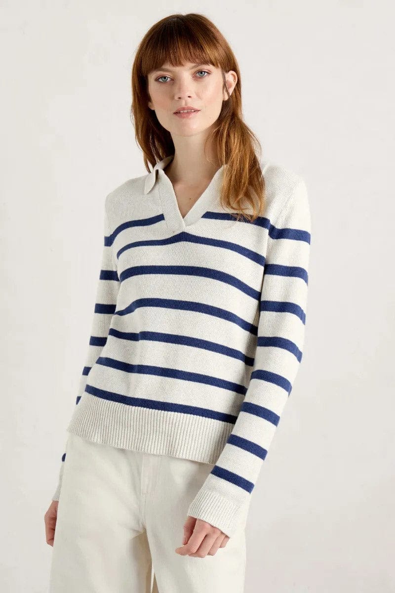 Barbizan Collared Jumper - Veneer Ecru Island - Image 2