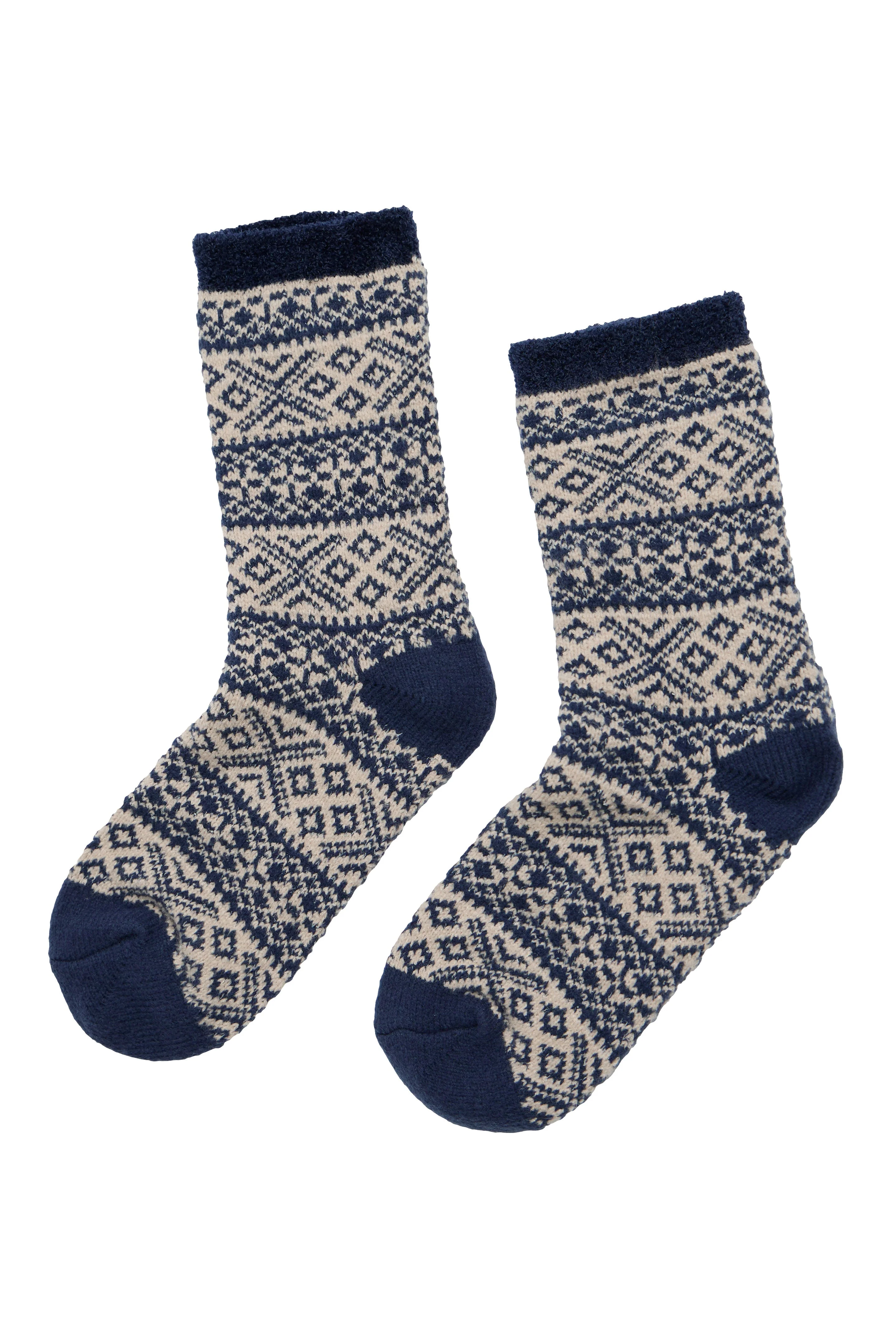 Cabin Socks - Falling Flake Maritime