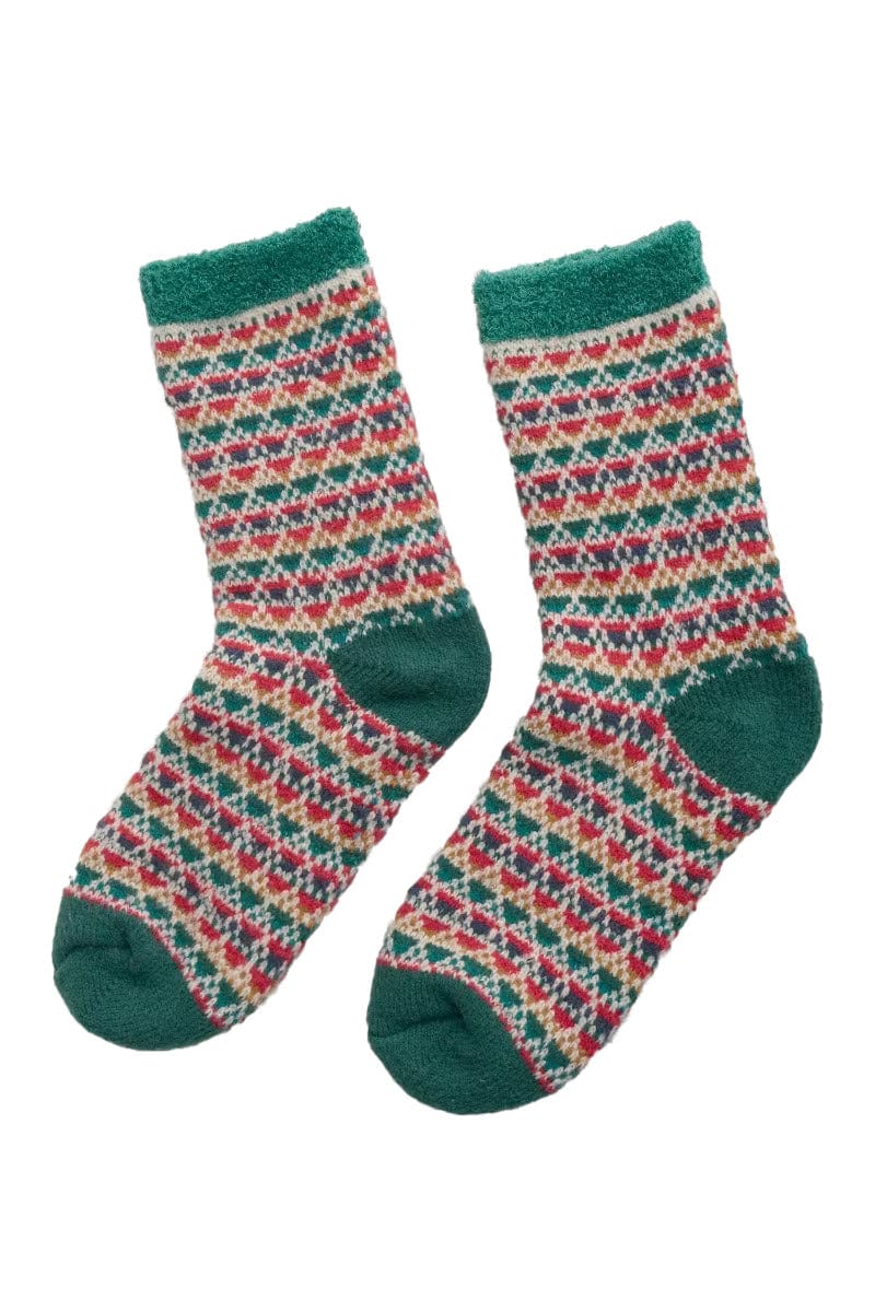 Cabin Socks - Hemmick Dark Jade
