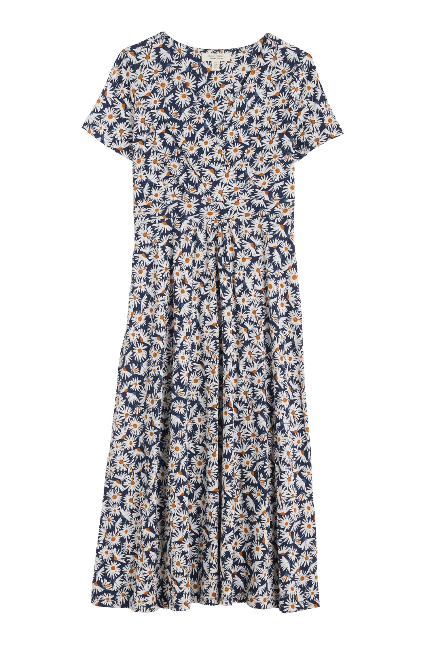 Chapelle Dress - Scatter Daisy Maritime
