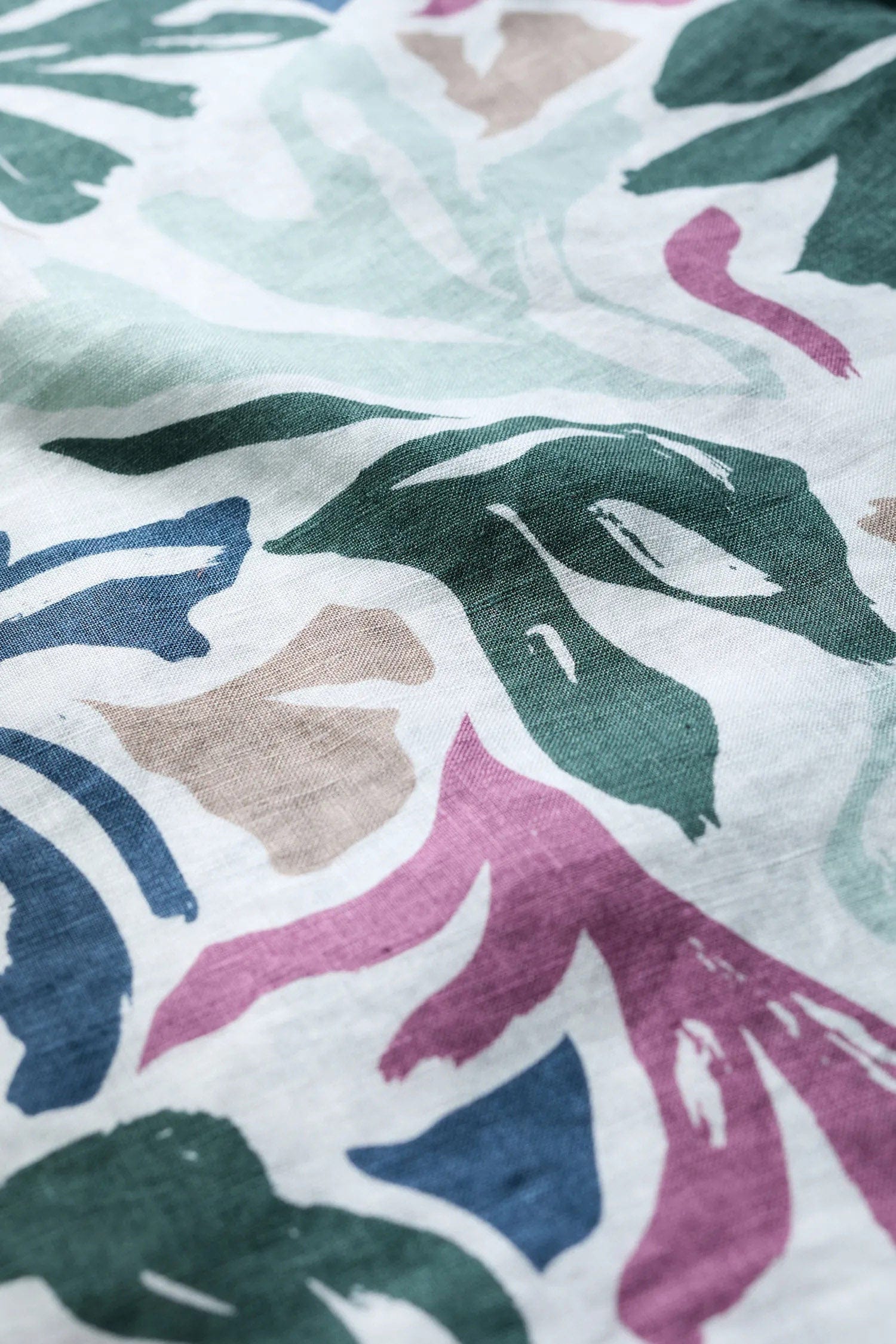 Colour Study Sleeveless Top -  Sea Frond Chalk - Image 7