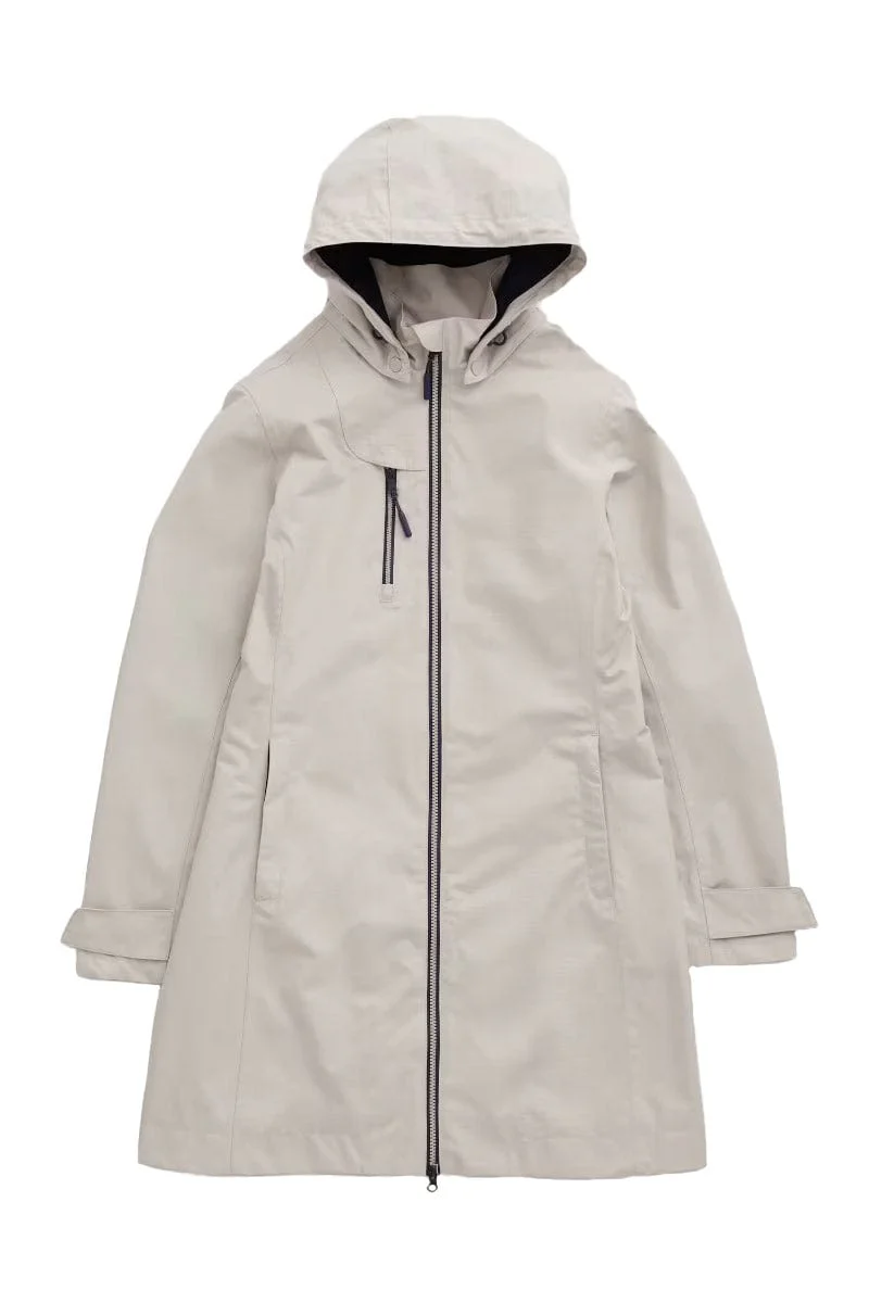 Coverack Coat Waterproof - Driftwood
