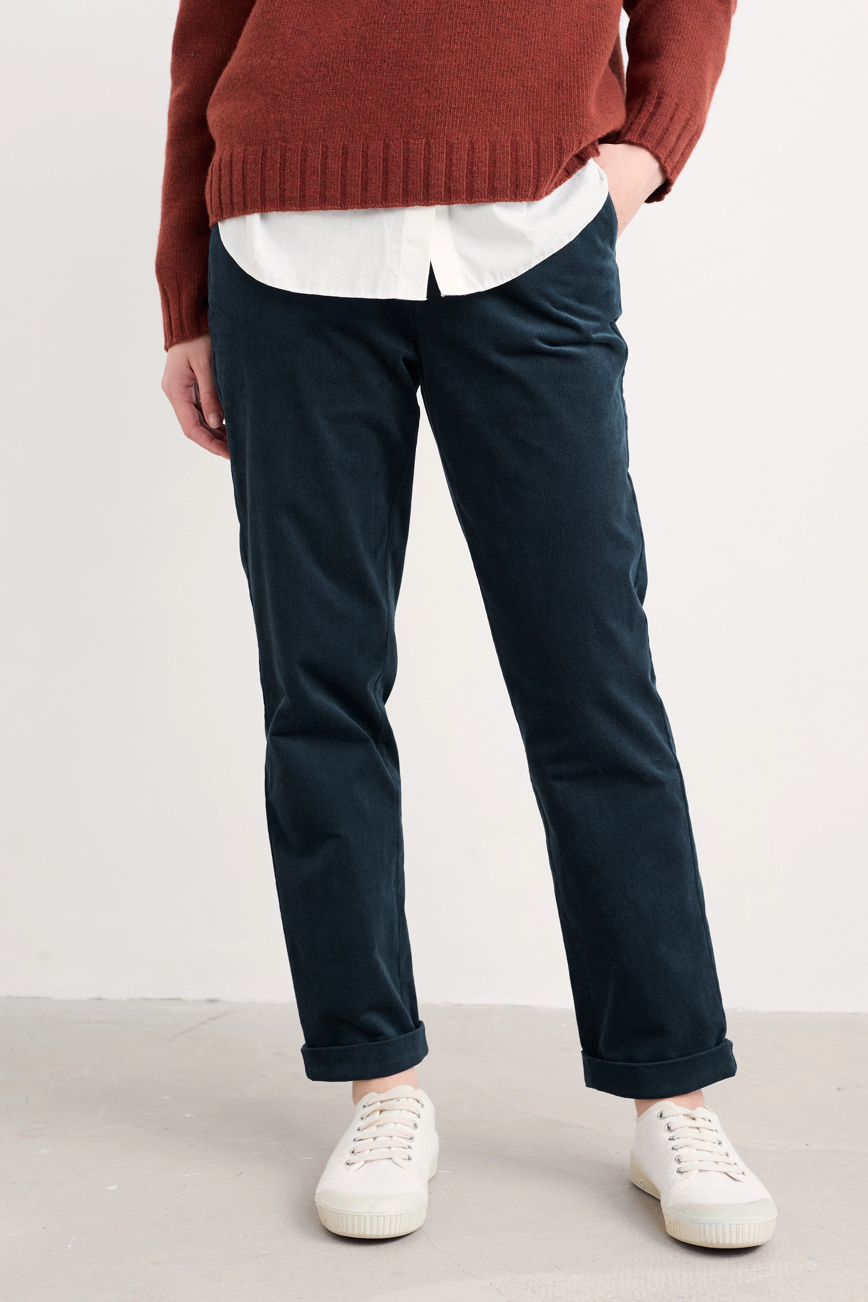 Crackington Tapered Trousers - Maritime - Image 2