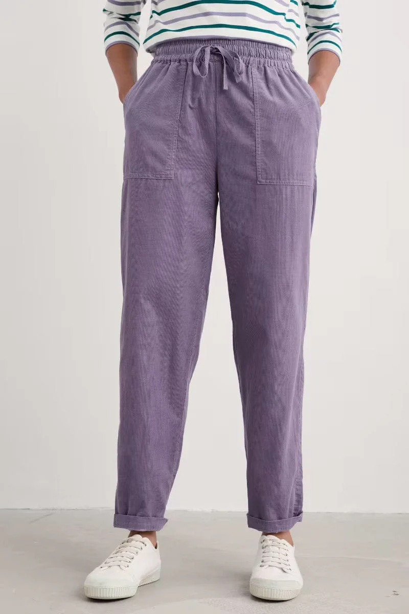 Dayby Cord Trousers - Echium - Image 2