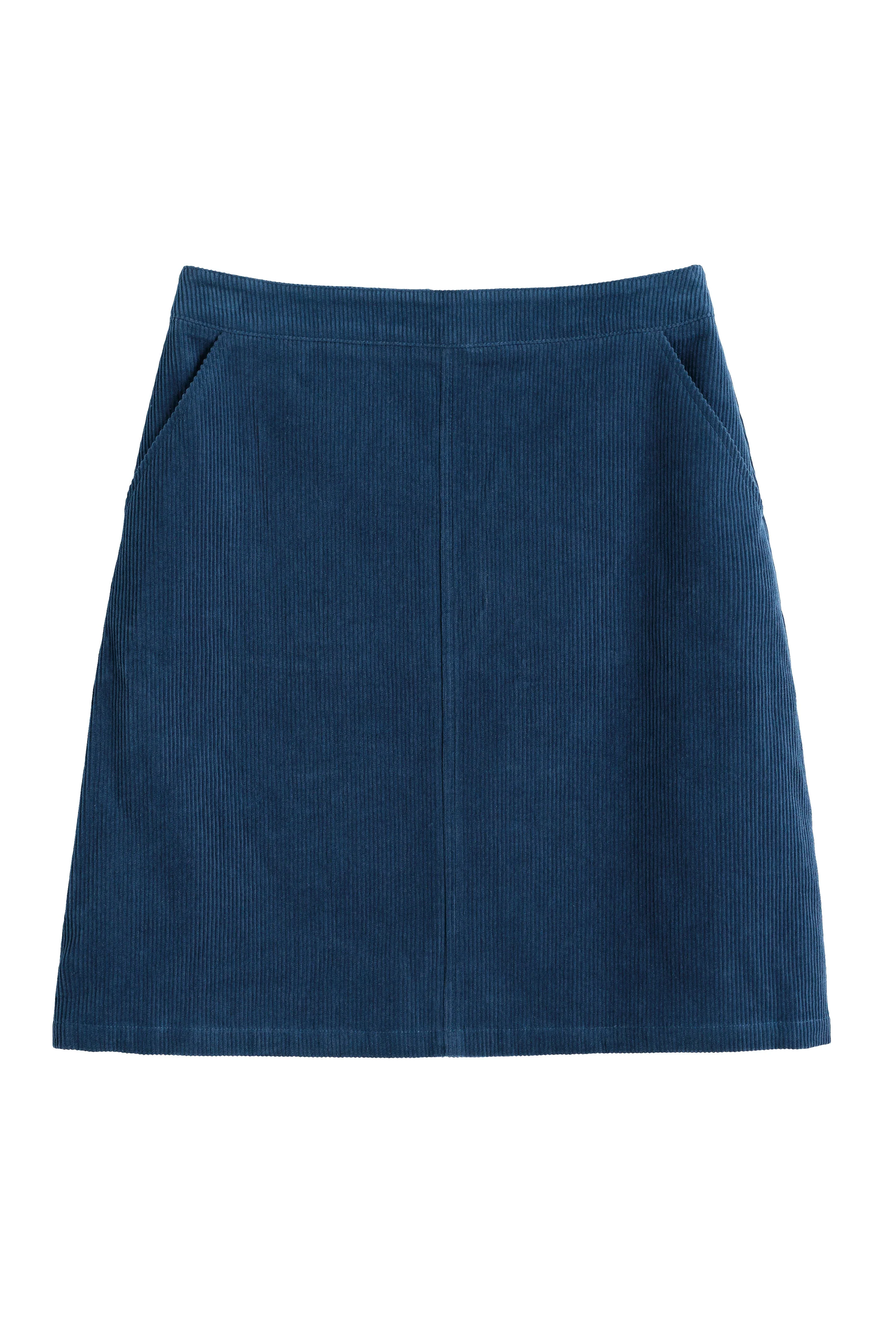 Dovetail A-Line Skirt - Sea Cave