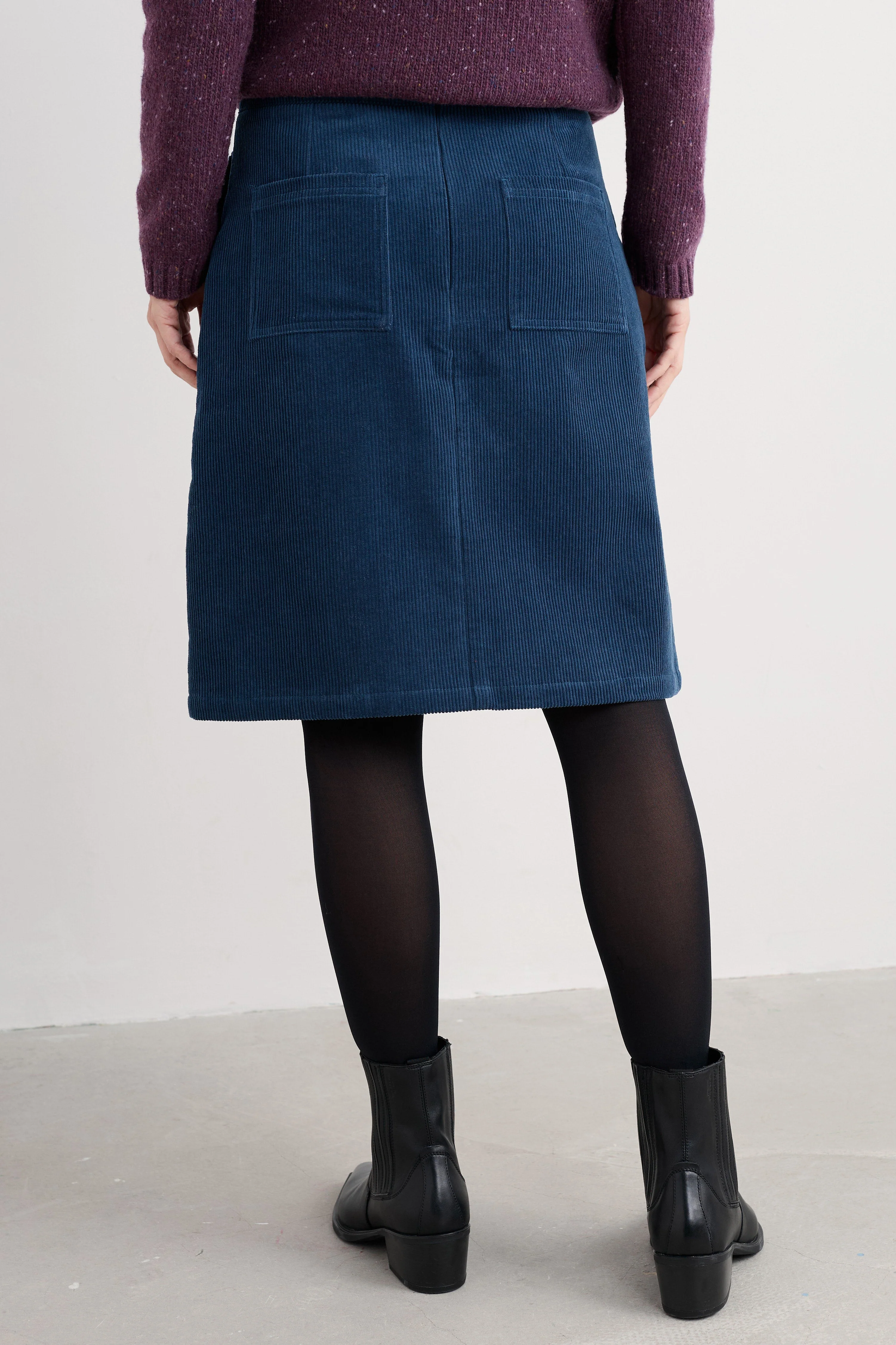 Dovetail A-Line Skirt - Sea Cave - Image 4