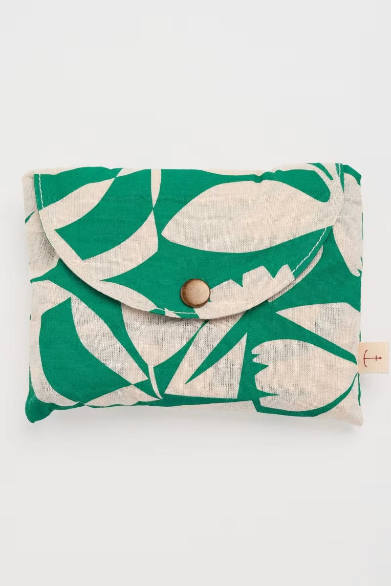Foldaway Canvas Shopper - Floral Cutout Glade Chalk - Image 2