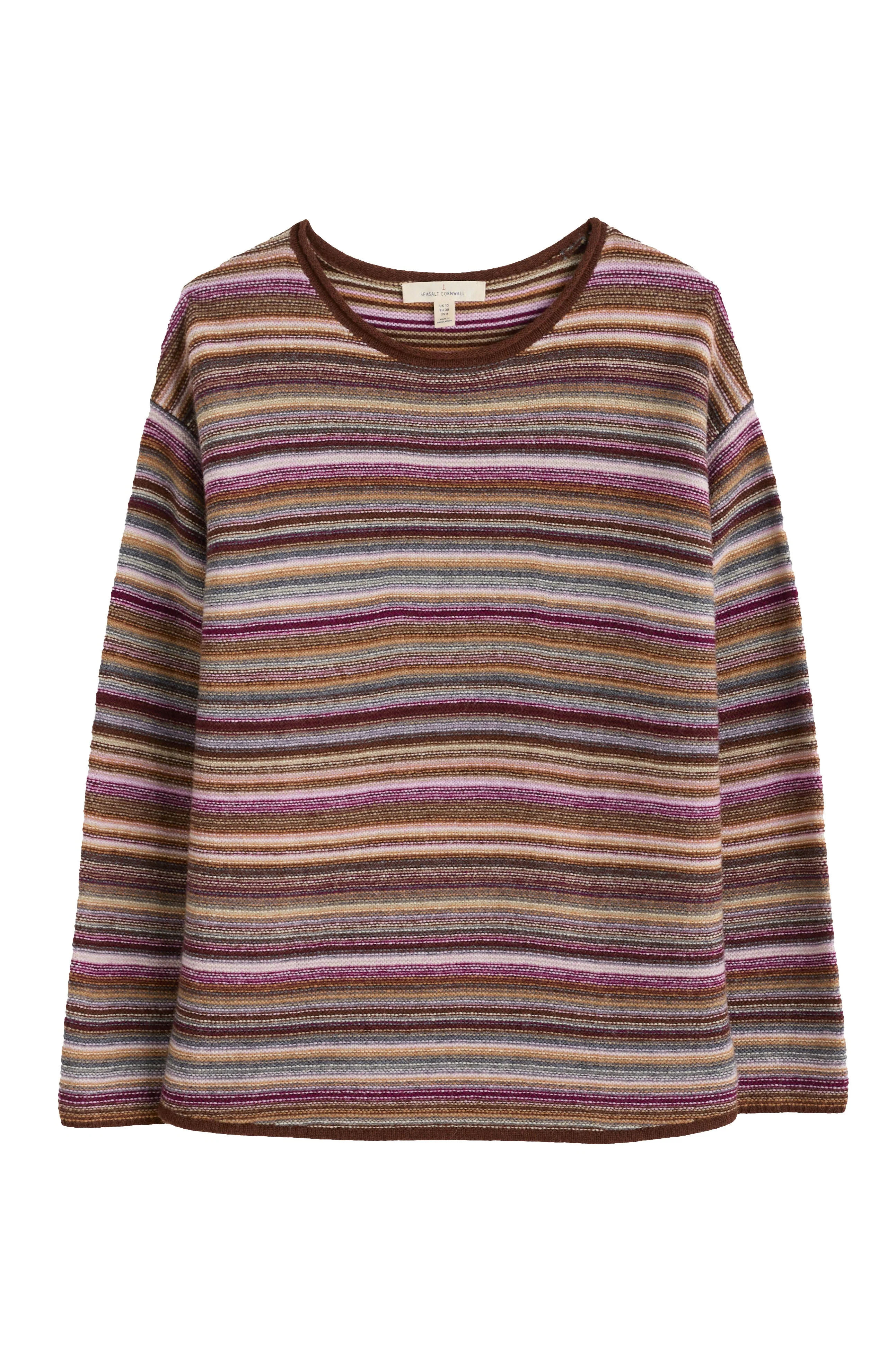 Fruity Jumper II - Ripple Marks Cocoa Multi