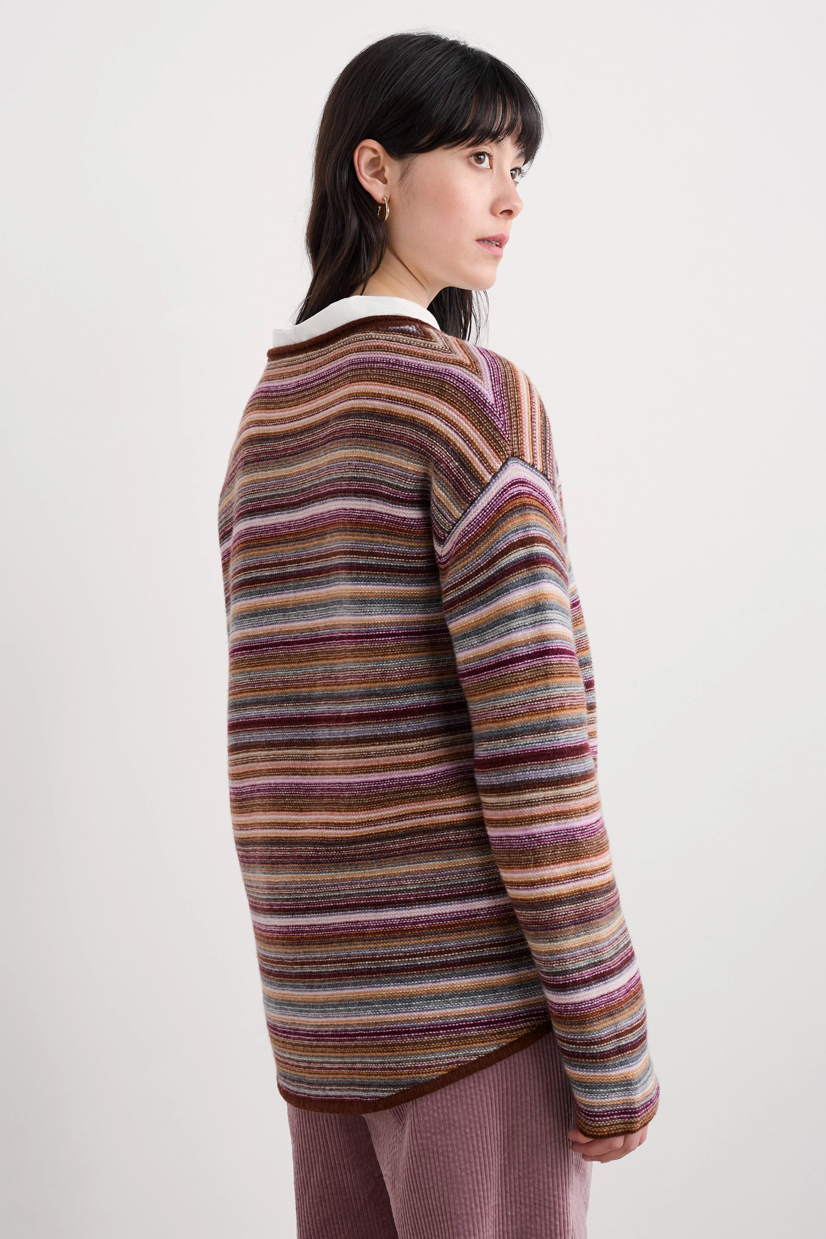 Fruity Jumper II - Ripple Marks Cocoa Multi - Image 3