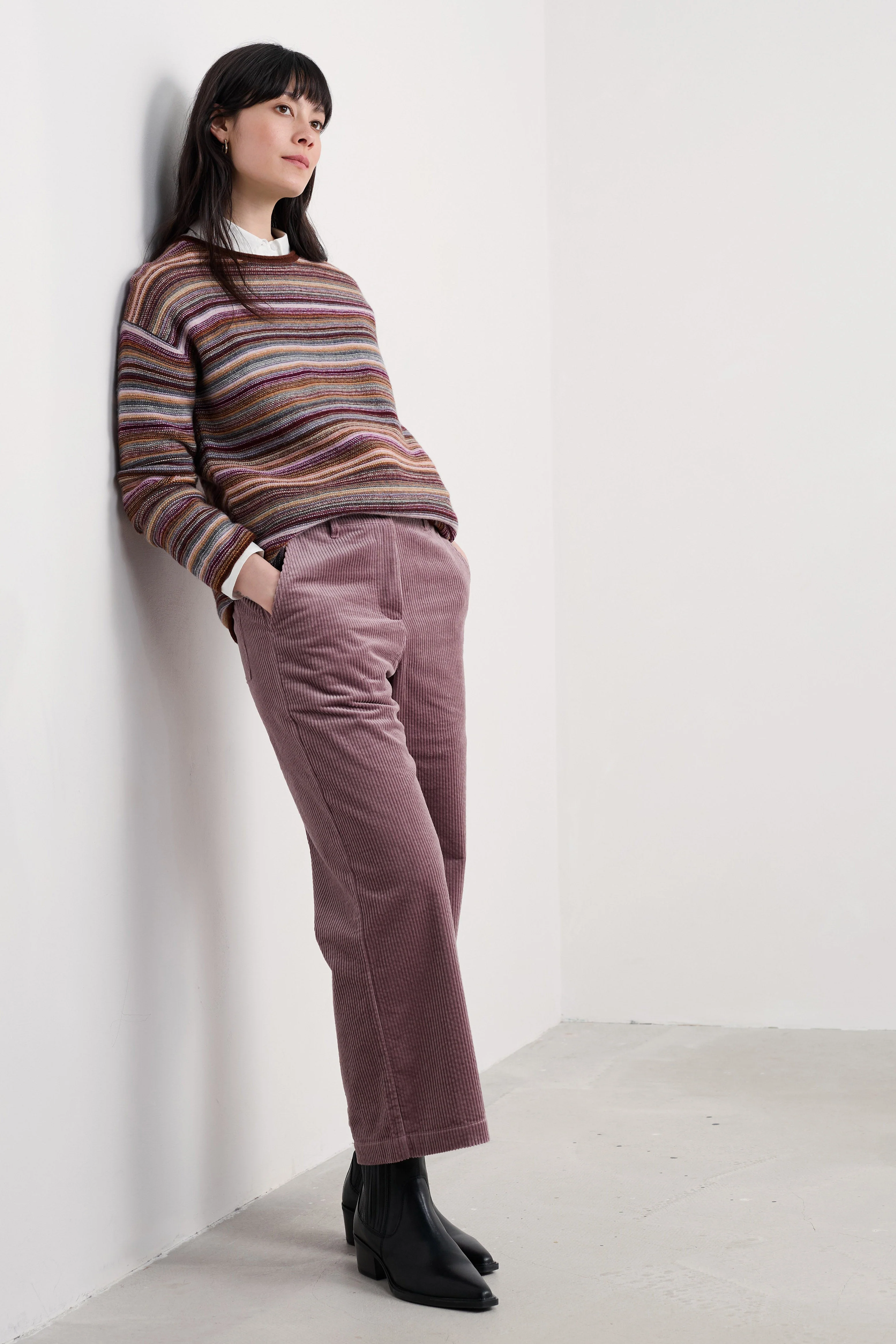 Fruity Jumper II - Ripple Marks Cocoa Multi - Image 4