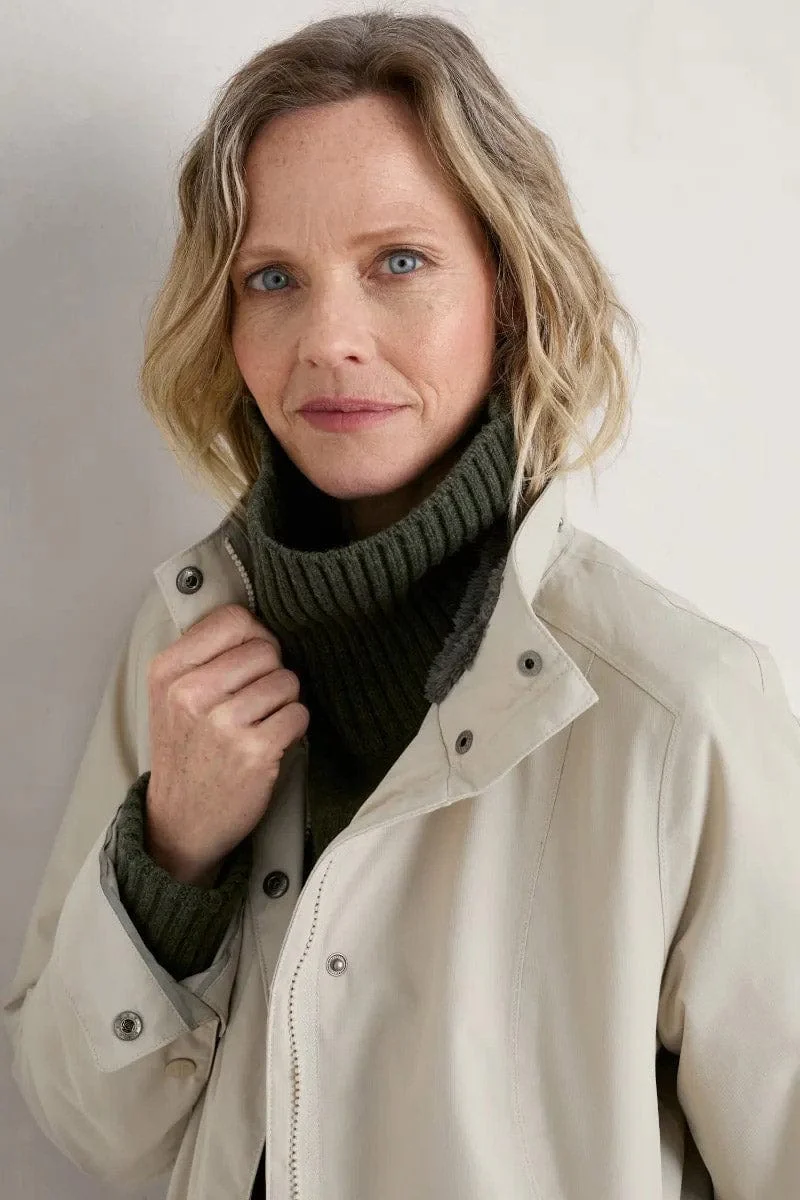 Janelle Waterproof Coat - Aran - Image 4