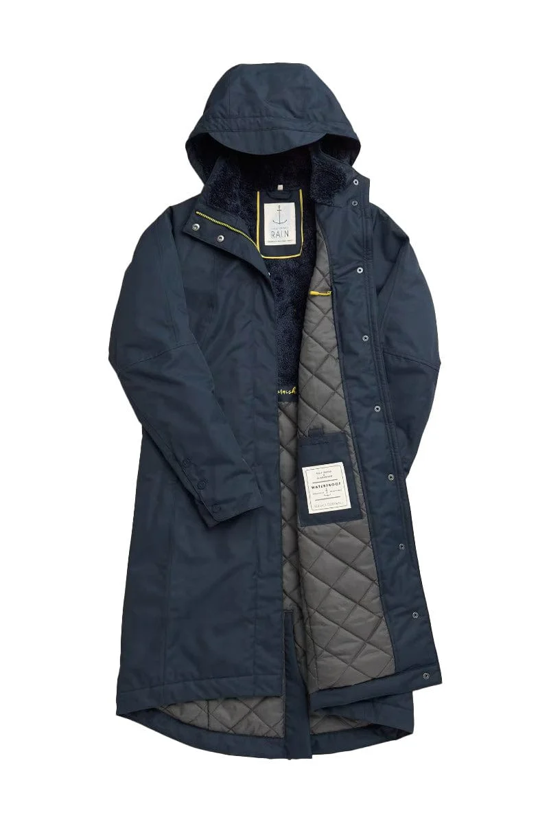 Janelle Waterproof Coat - Squid Ink