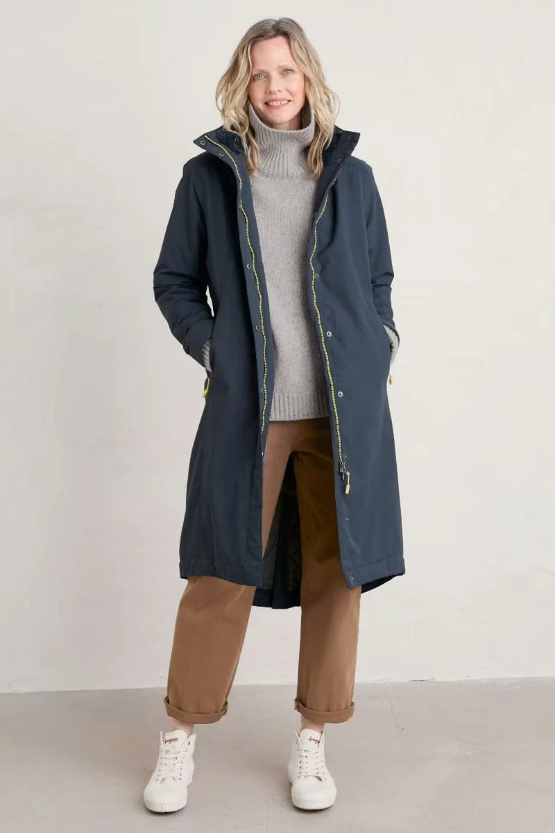 Janelle Waterproof Coat - Squid Ink - Image 2
