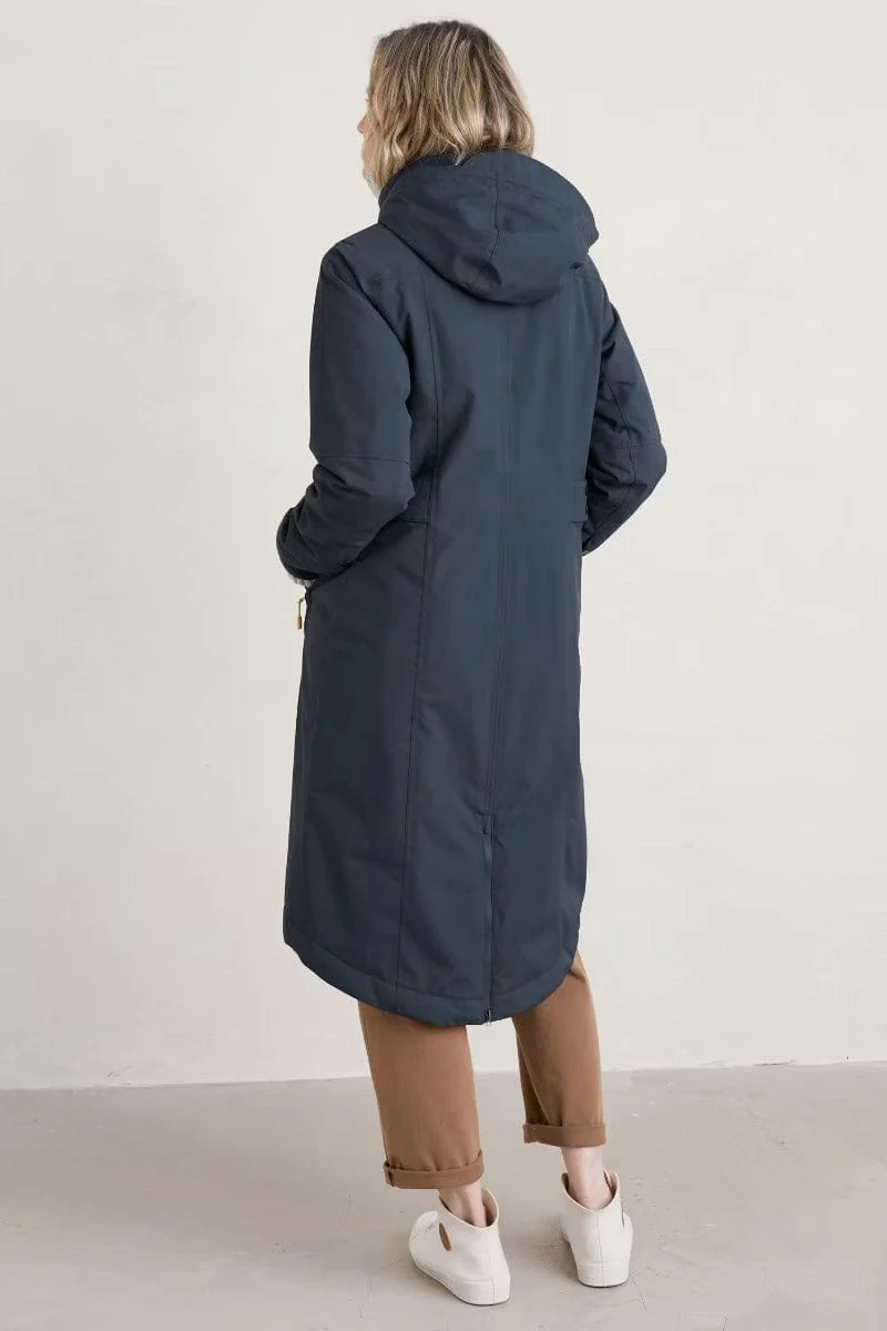 Janelle Waterproof Coat - Squid Ink - Image 3