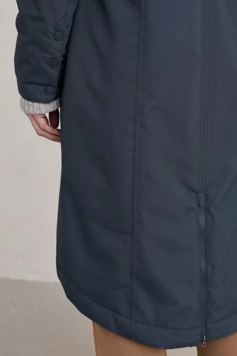 Janelle Waterproof Coat - Squid Ink - Image 5
