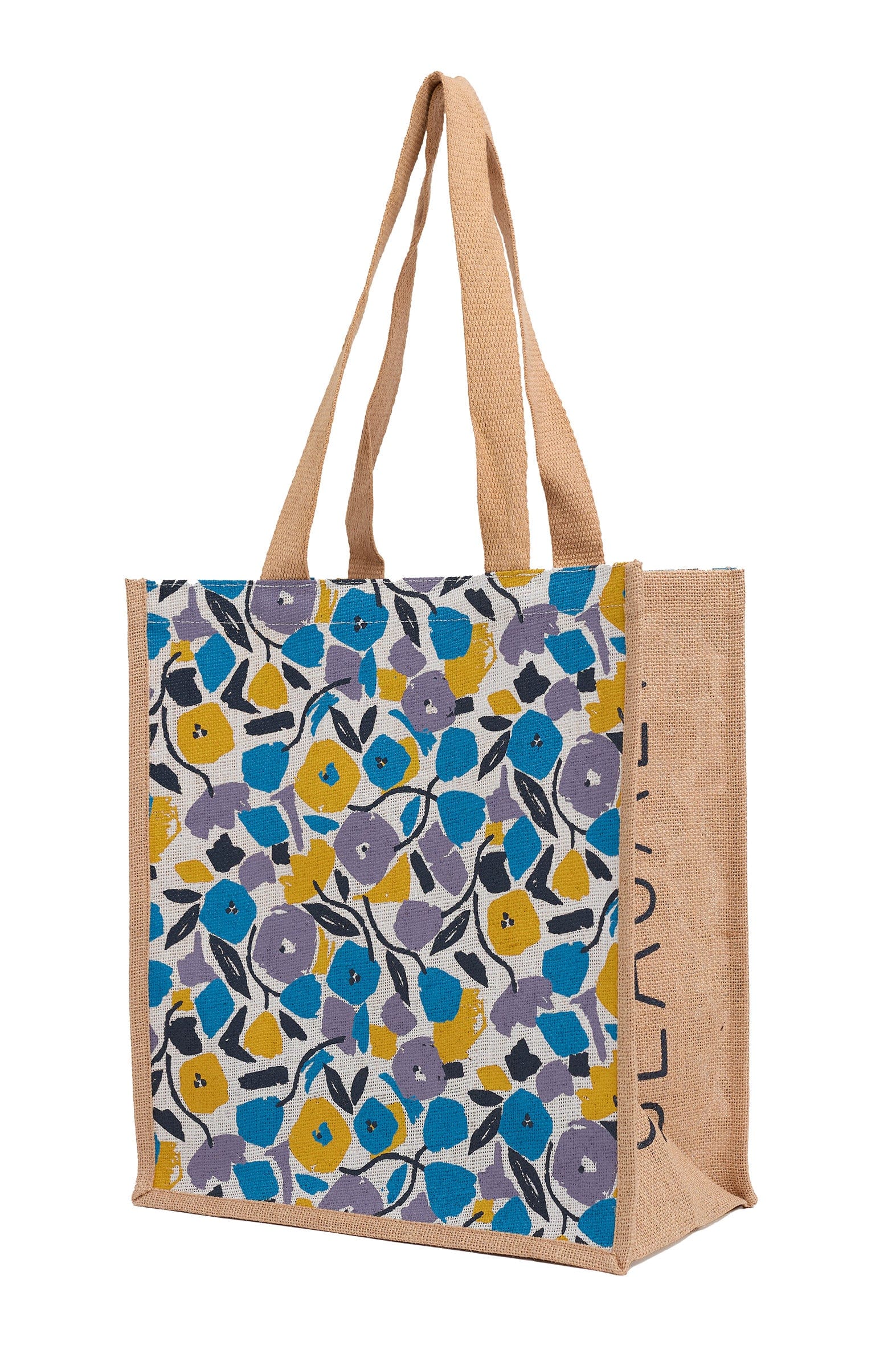 Jute Shopper - Zennor Blooms Echium