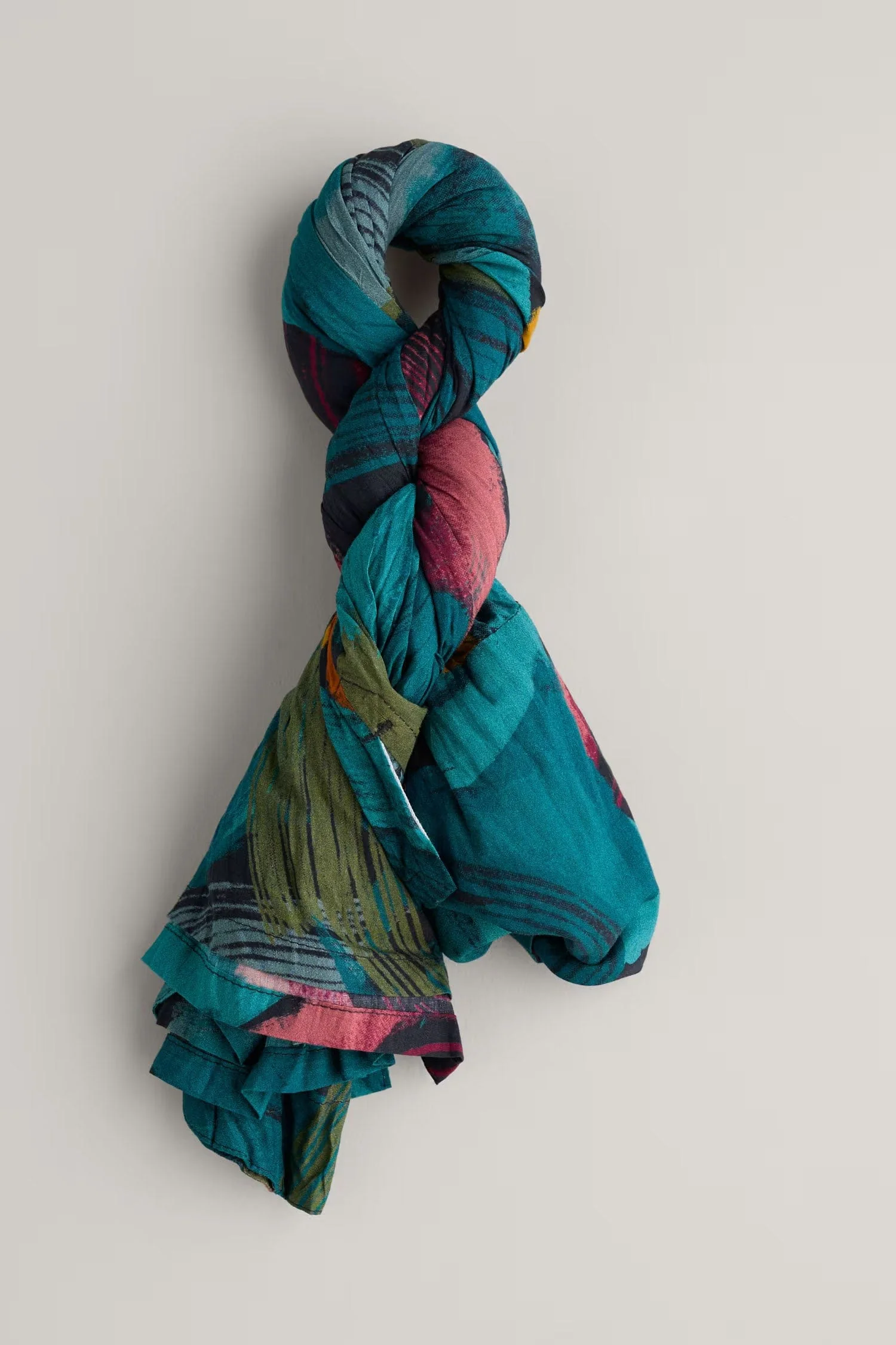 Larissa Organic Cotton Shirt - Lelant Abstract Mix - Image 7