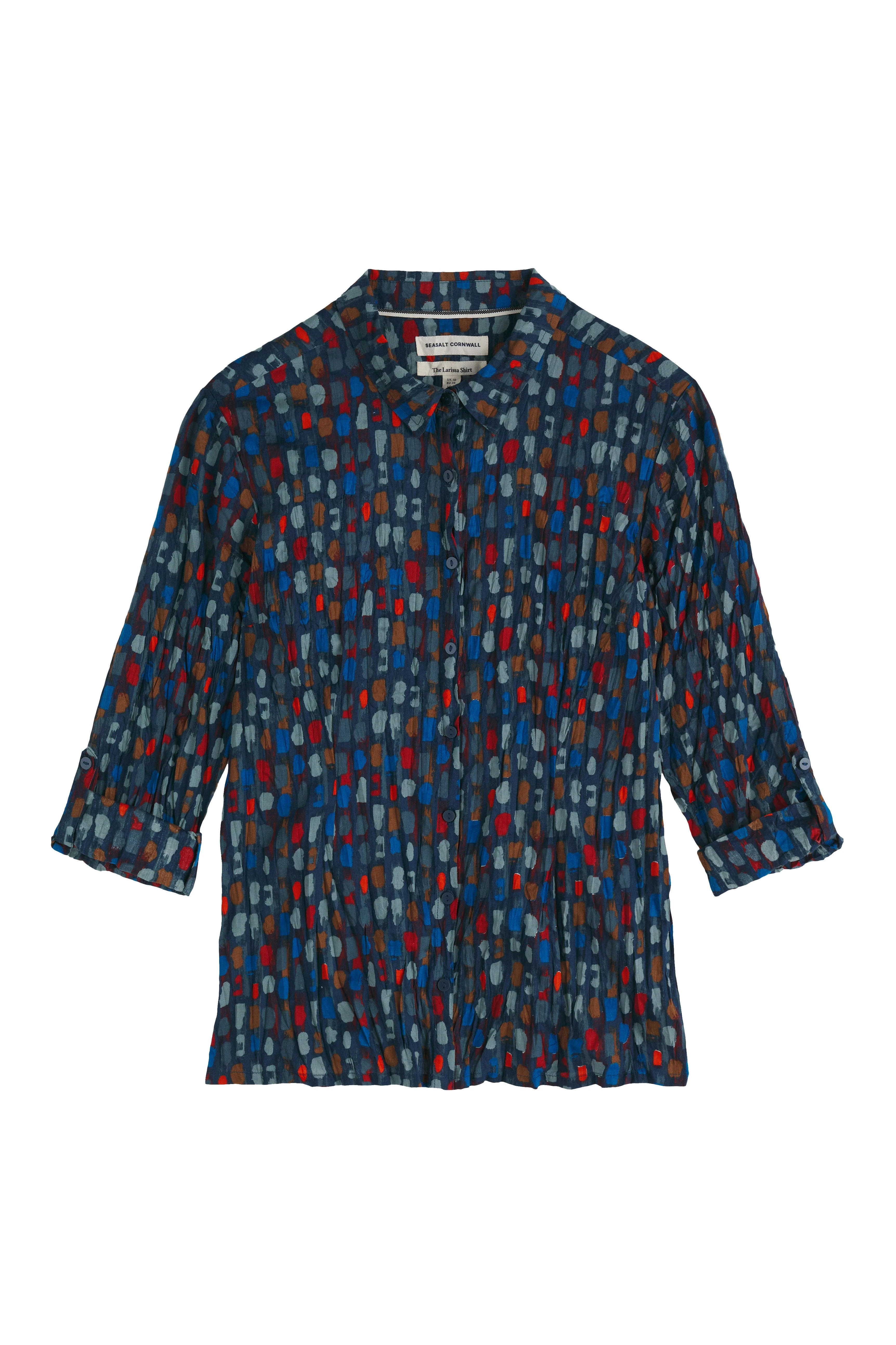 Larissa Shirt - Dye Strokes Dark Lugger