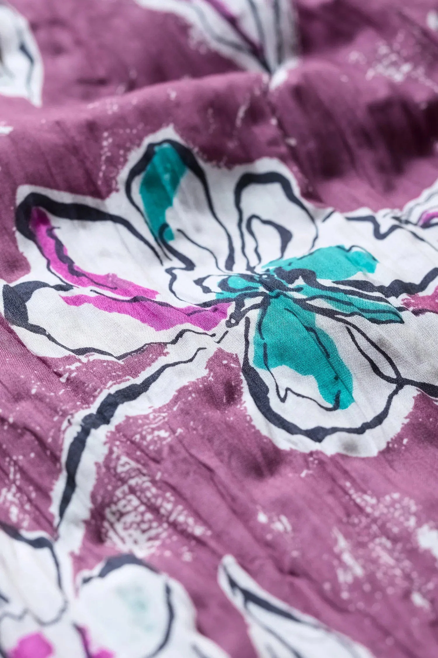 Larissa Shirt - Linework Floral Heather - Image 5
