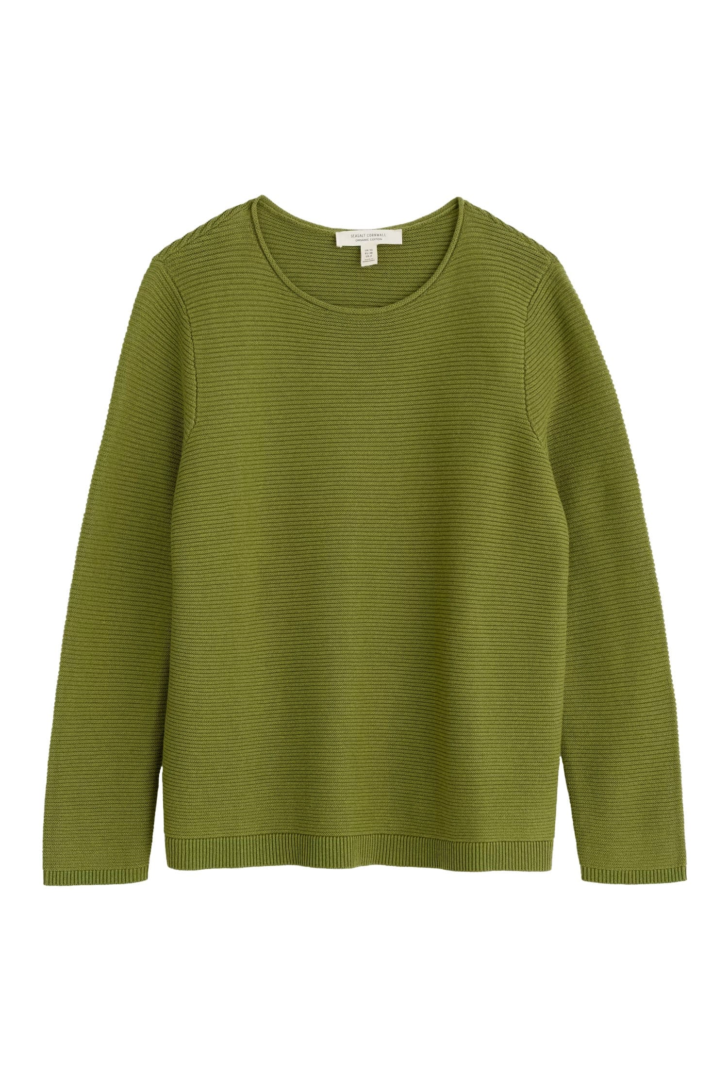 Makers Cotton Jumper - Dark Citron