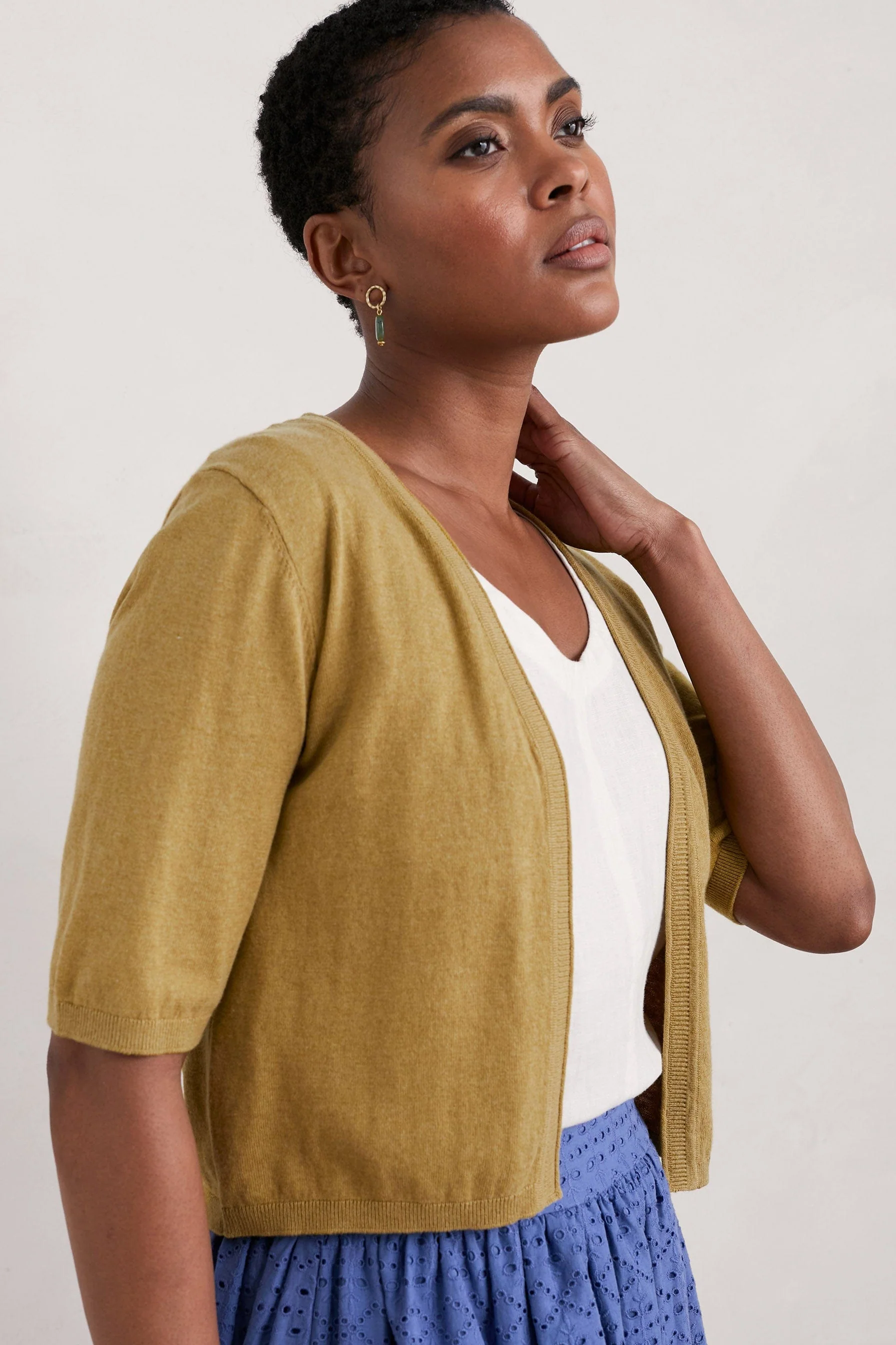 Maria Cardigan - Pear - Image 3