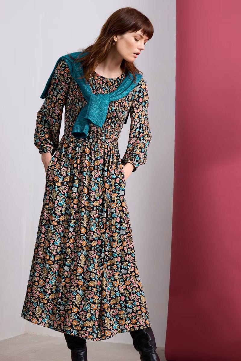 Meadowsweet Dress - Shore Flora Onyx - Image 6