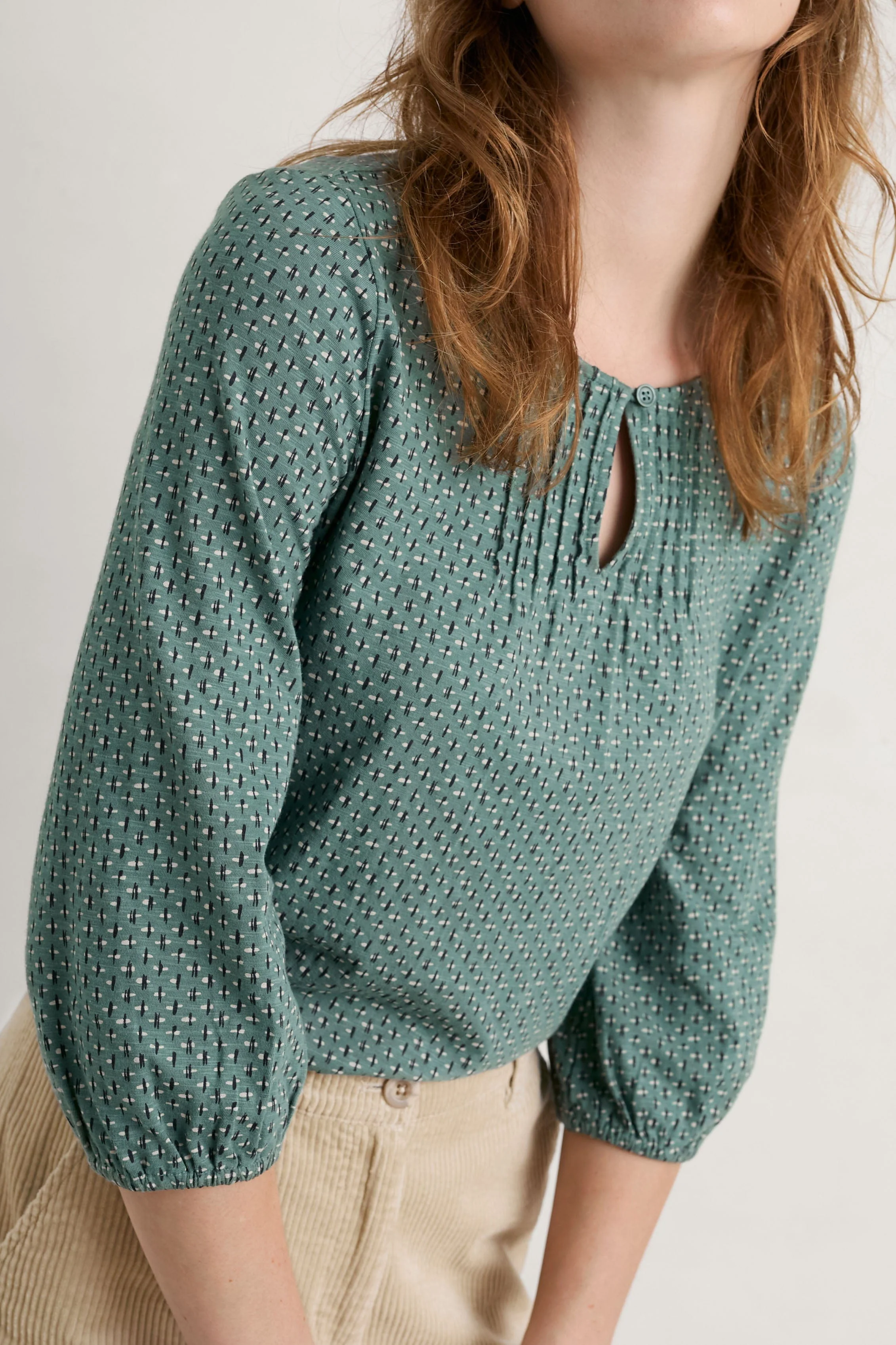 Merrysole Top - Darn Stitch Headland - Image 4