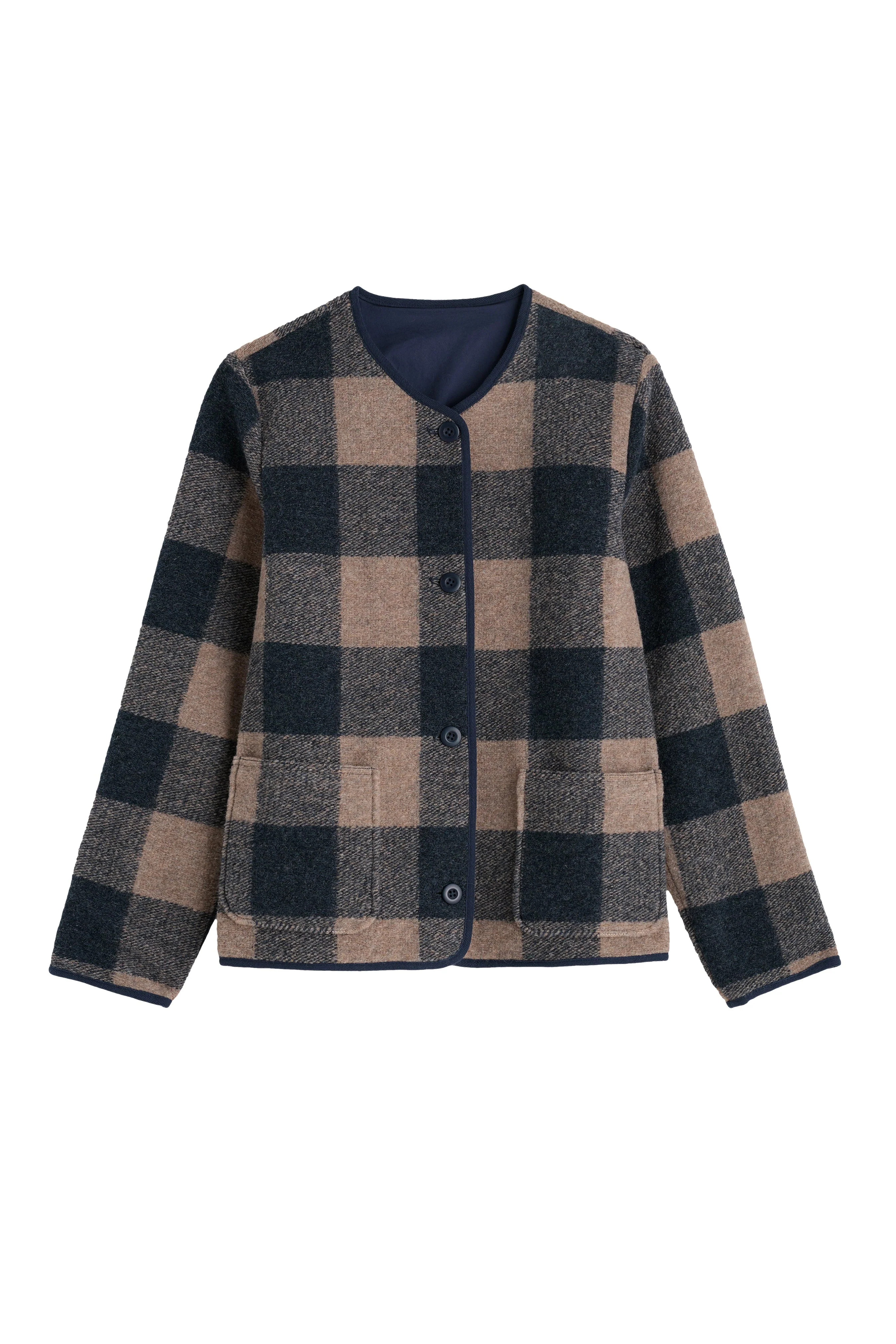 Merywen Checked Jacket - Revow Maritime