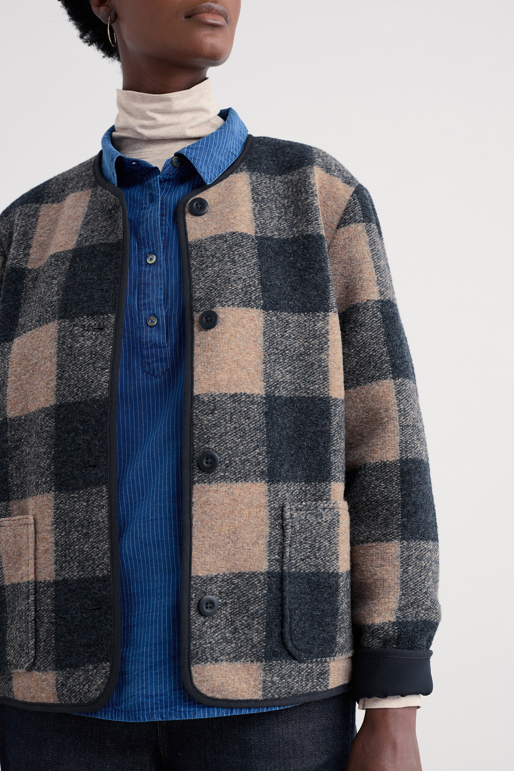 Merywen Checked Jacket - Revow Maritime - Image 2