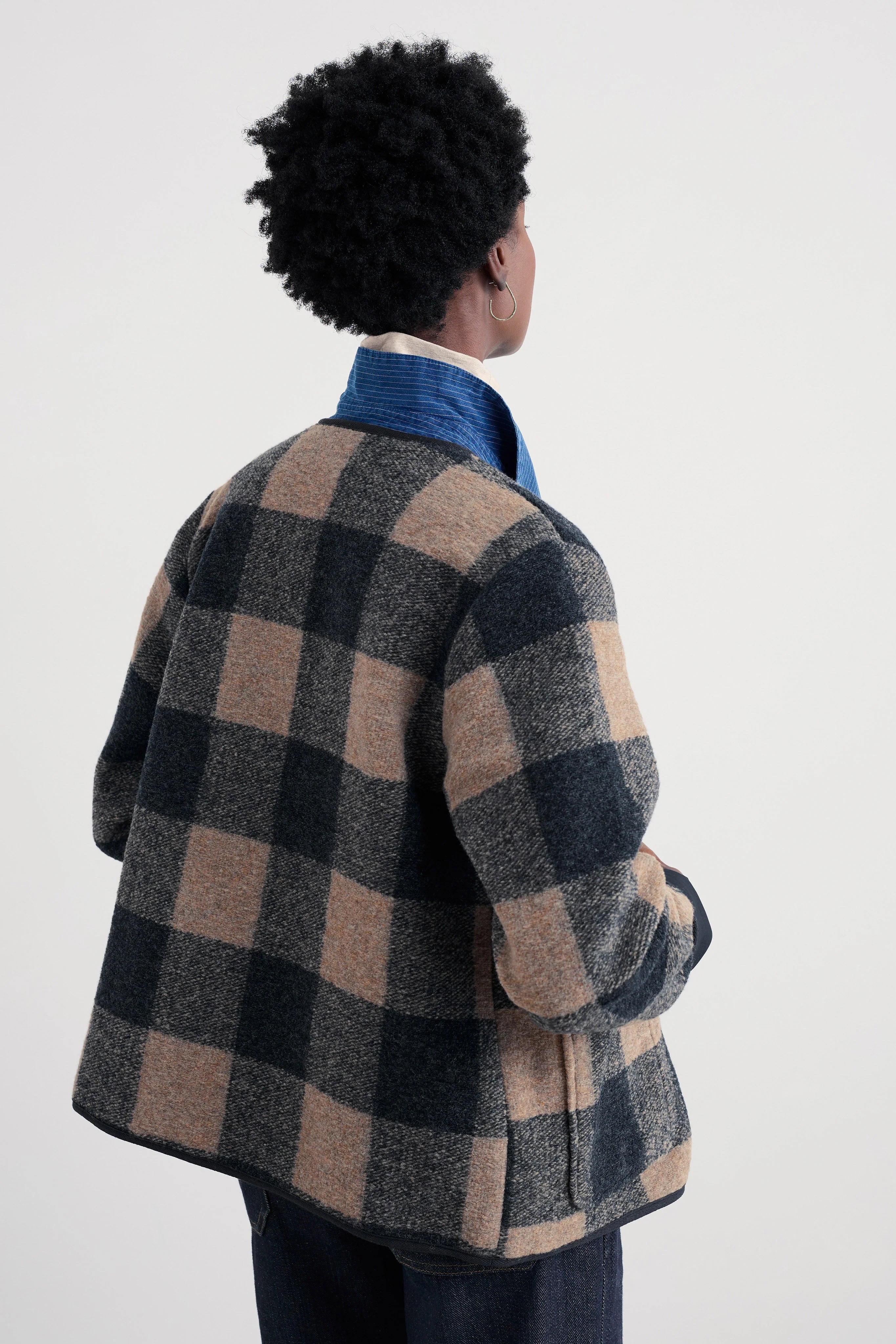 Merywen Checked Jacket - Revow Maritime - Image 3