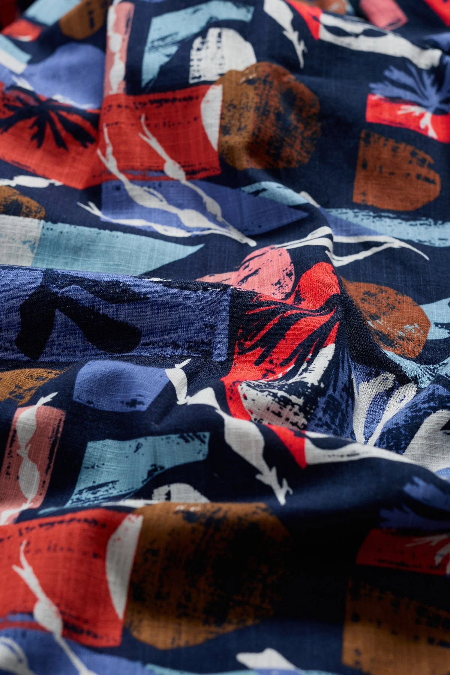 Mevagissey Organic Cotton Skirt - Marine Forms Mussel - Image 6