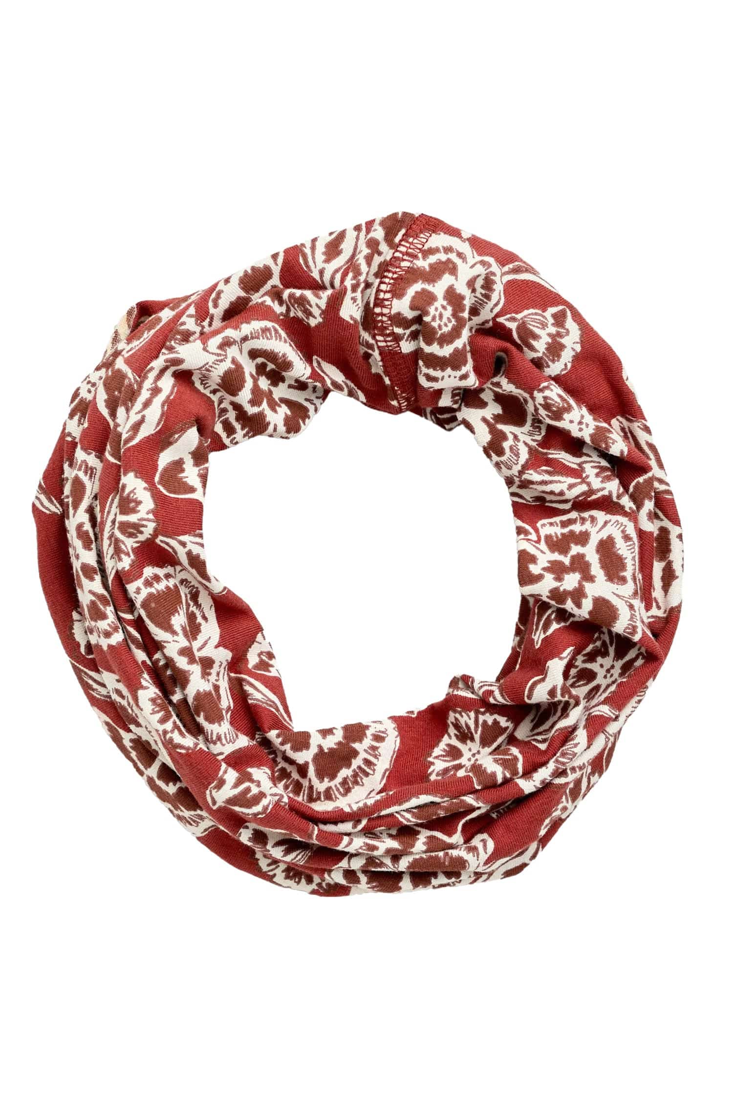 Organic Cotton Handyband - Floral Pattern Umber