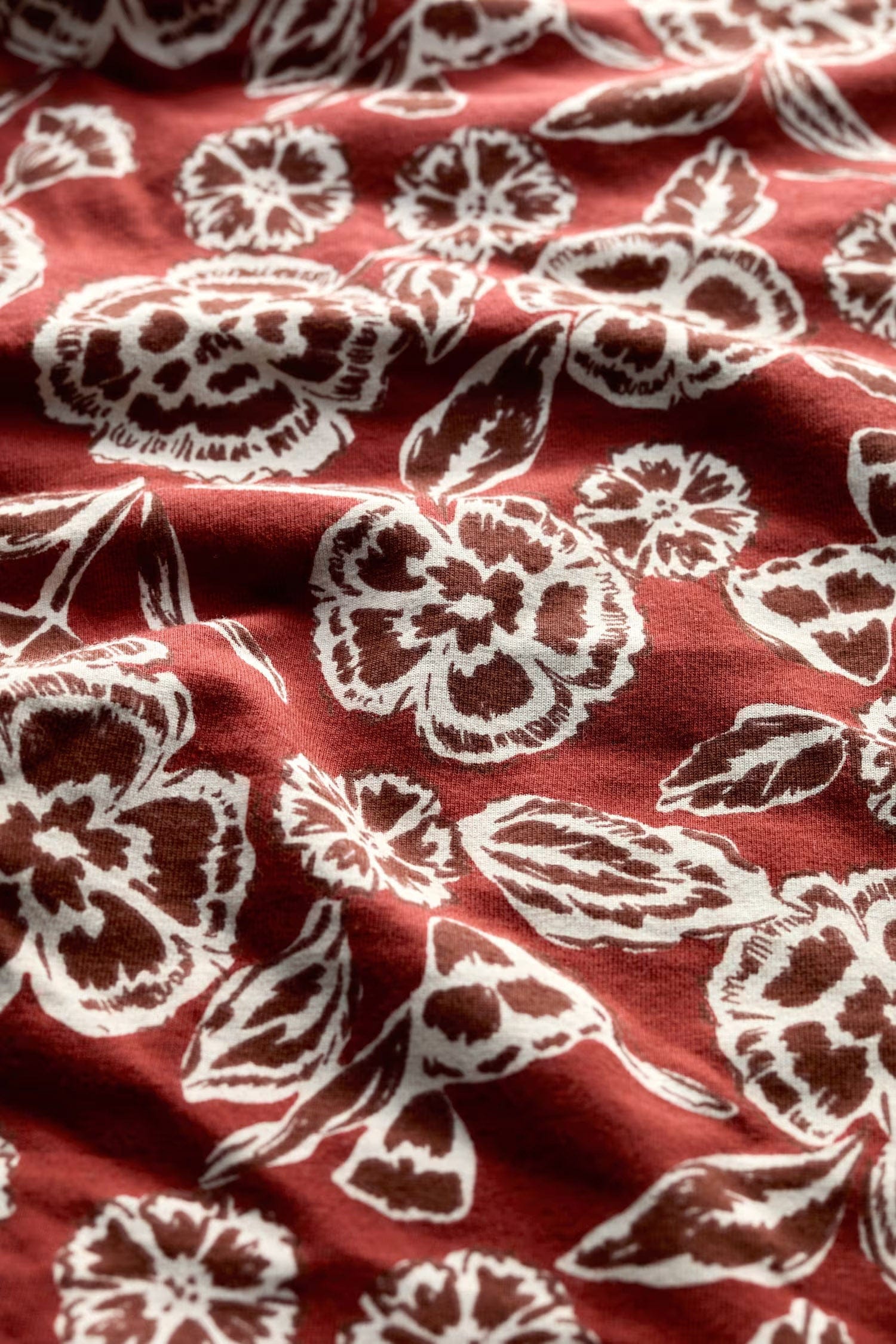 Organic Cotton Handyband - Floral Pattern Umber - Image 4