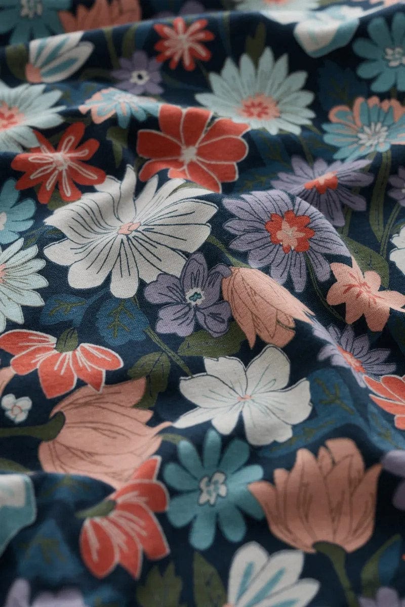 Organic Cotton Handyband - Flowering Blooms Maritime - Image 4