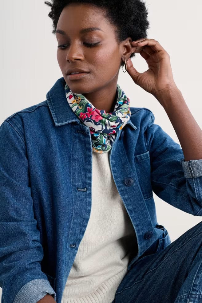 Organic Cotton Handyband - Garden Flowers Night - Image 2