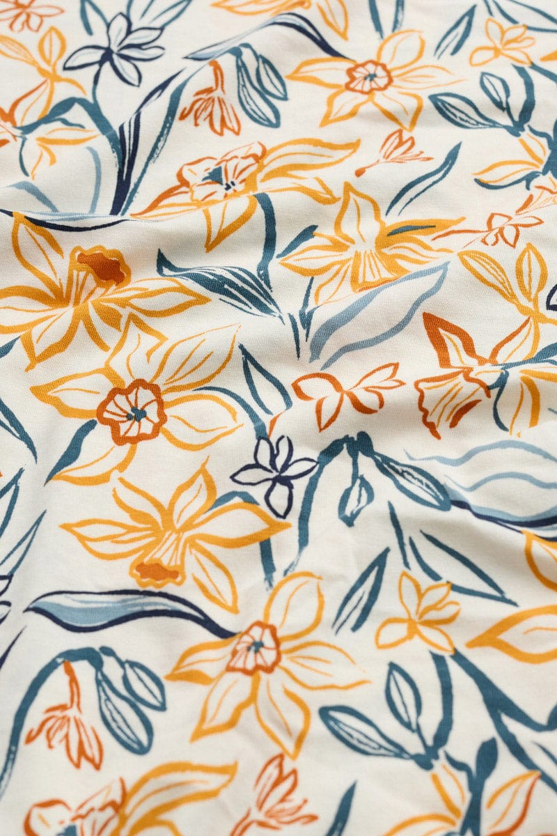Organic Cotton Handyband - Painted Daffodil Chalk - Image 3