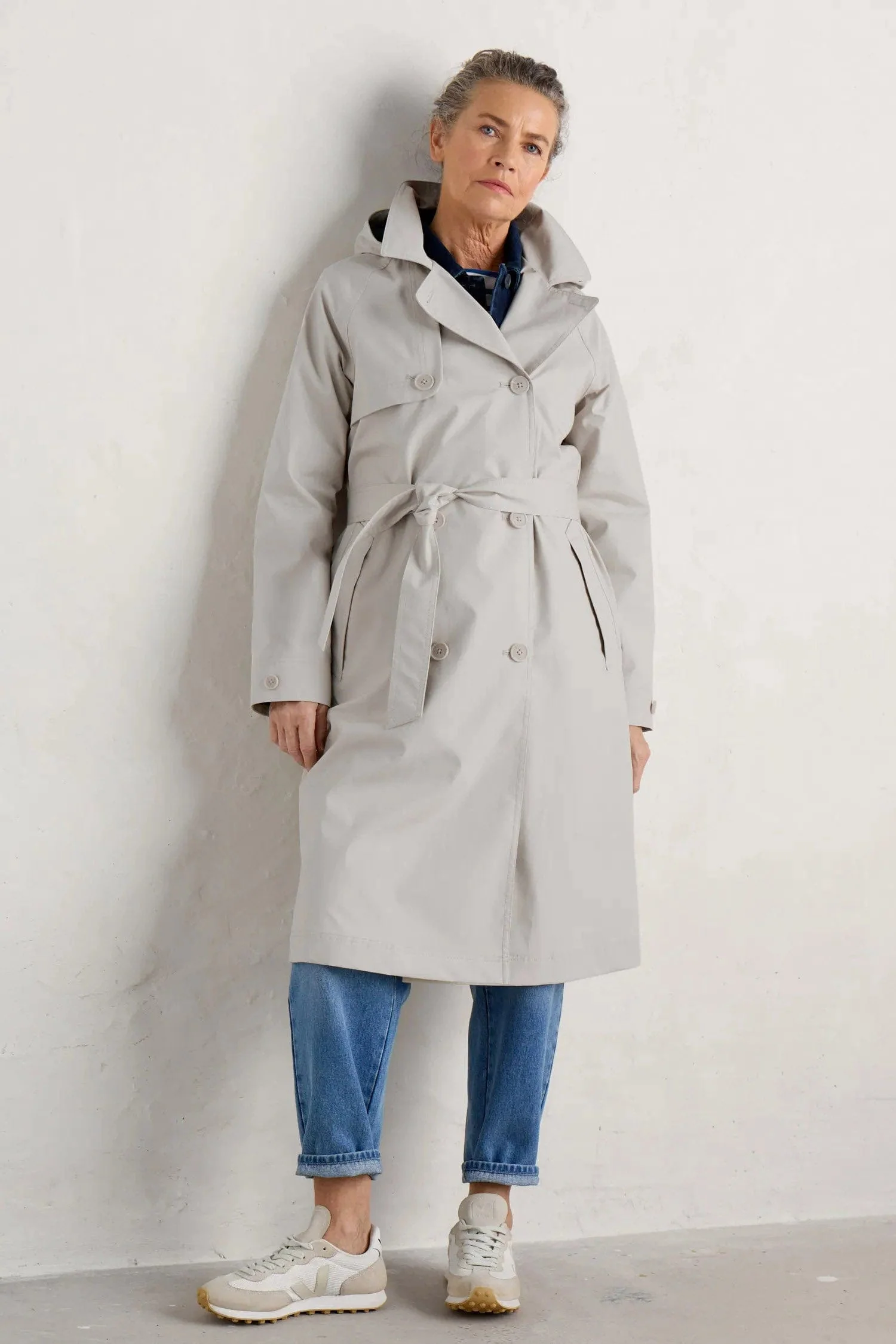 Penweathers Trench Coat - Driftwood - Image 2