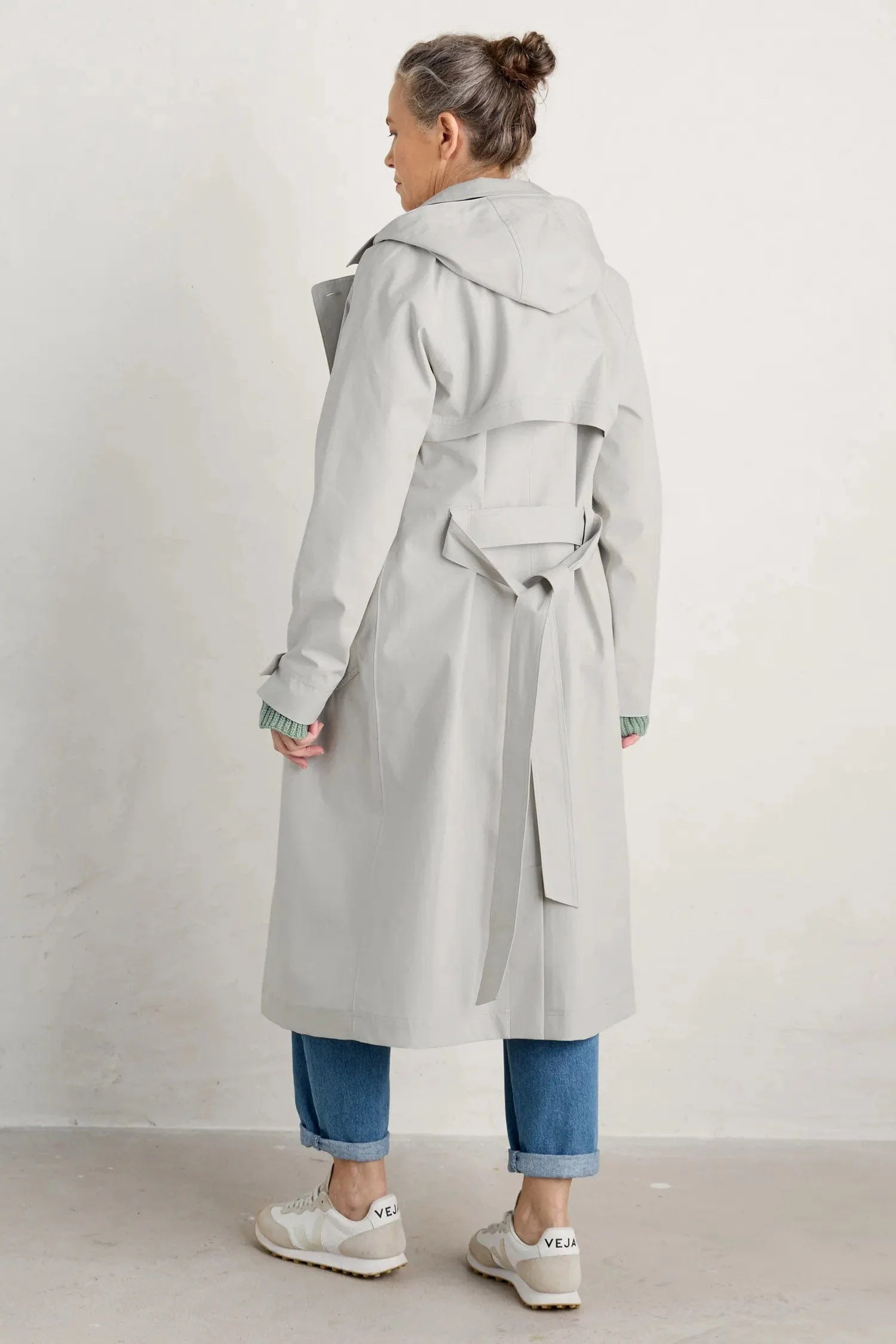 Penweathers Trench Coat - Driftwood - Image 4