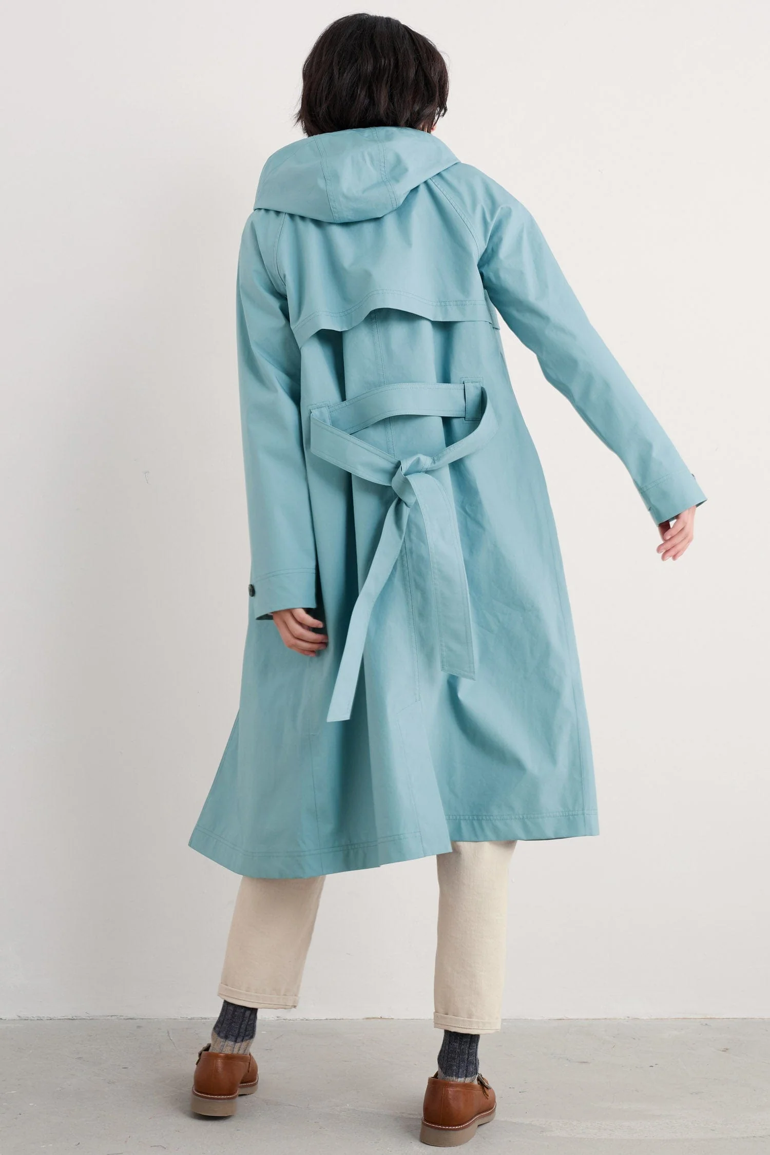Penweathers Trench Coat - Hail - Image 4
