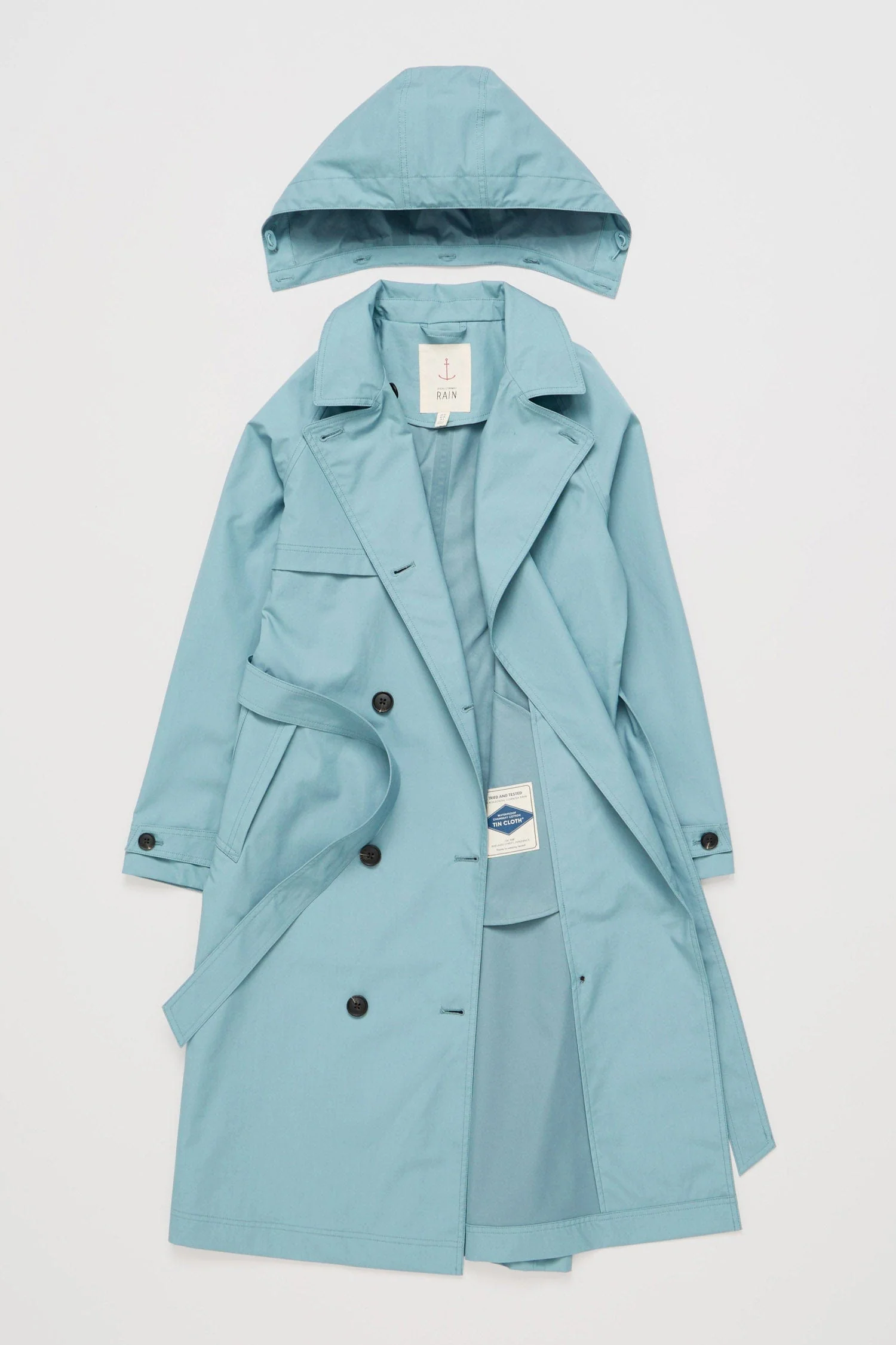 Penweathers Trench Coat - Hail - Image 8