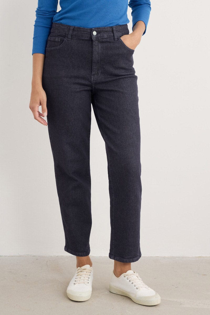 Penwith Straight Leg Jeans - Inkwell Overdye Tide - Image 2