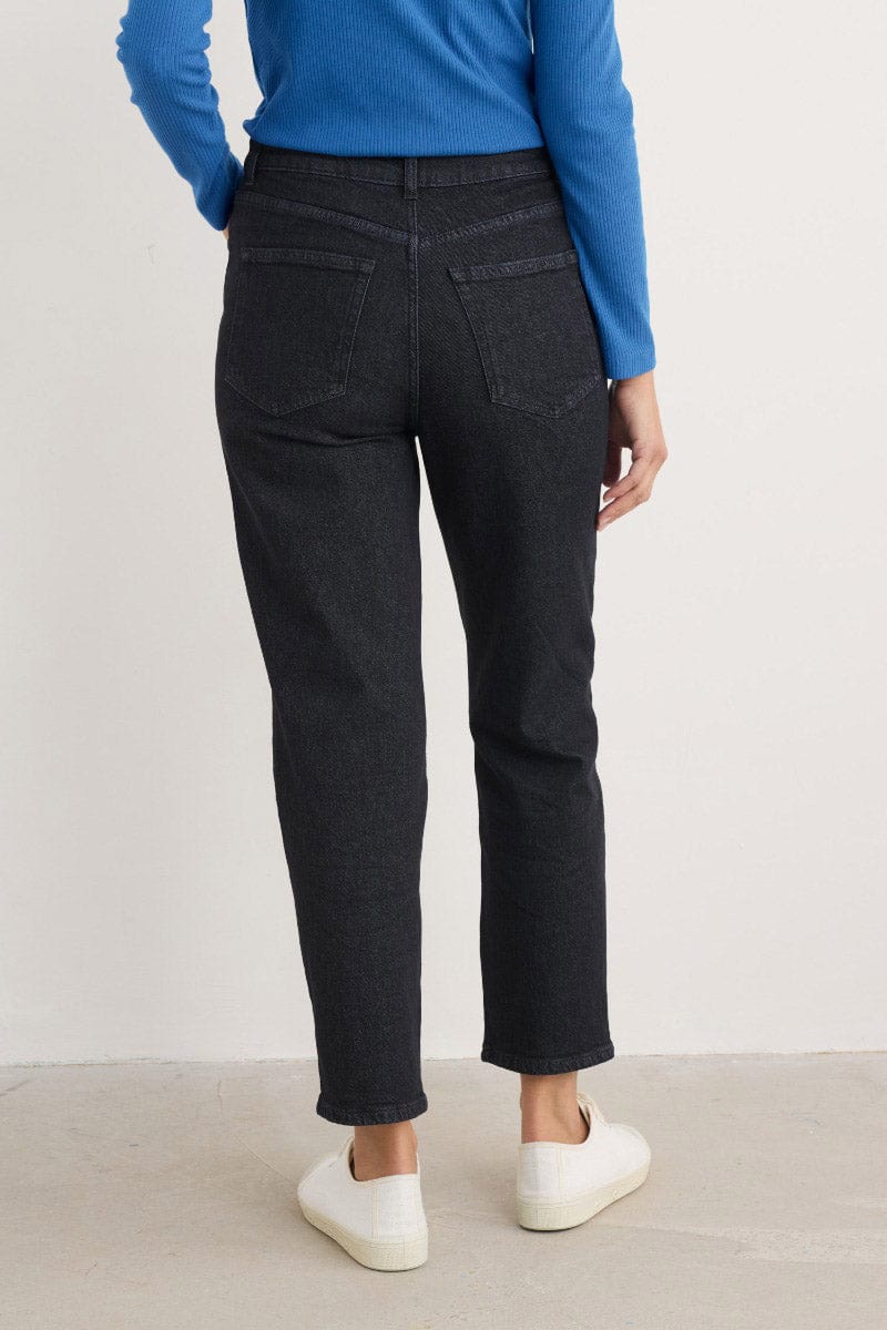 Penwith Straight Leg Jeans - Inkwell Overdye Tide - Image 3