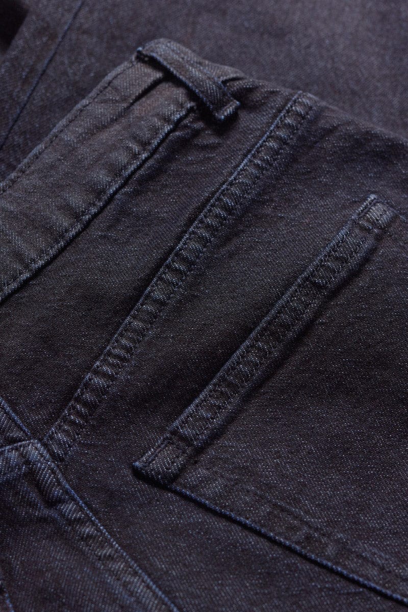 Penwith Straight Leg Jeans - Inkwell Overdye Tide - Image 4