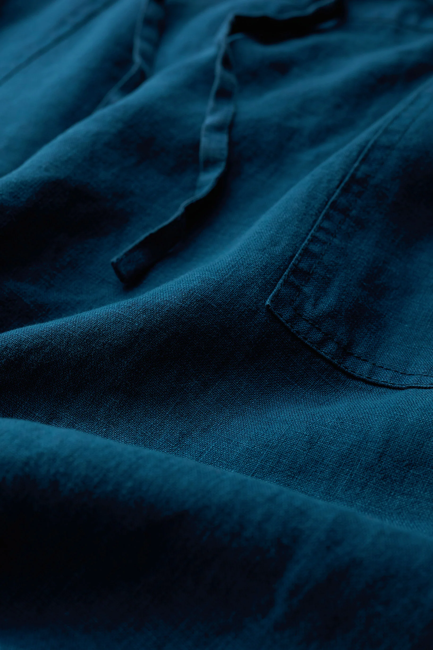 Pepper Moth Linen Skirt - Ocean Drift - Image 5