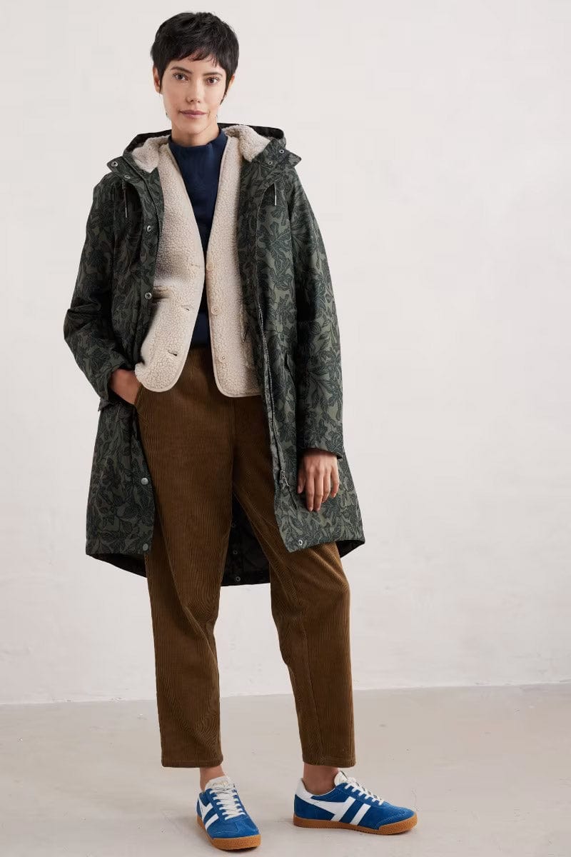 Plant Hunter 2 Waterproof Coat - Fig Tree Lino Highland - Image 2
