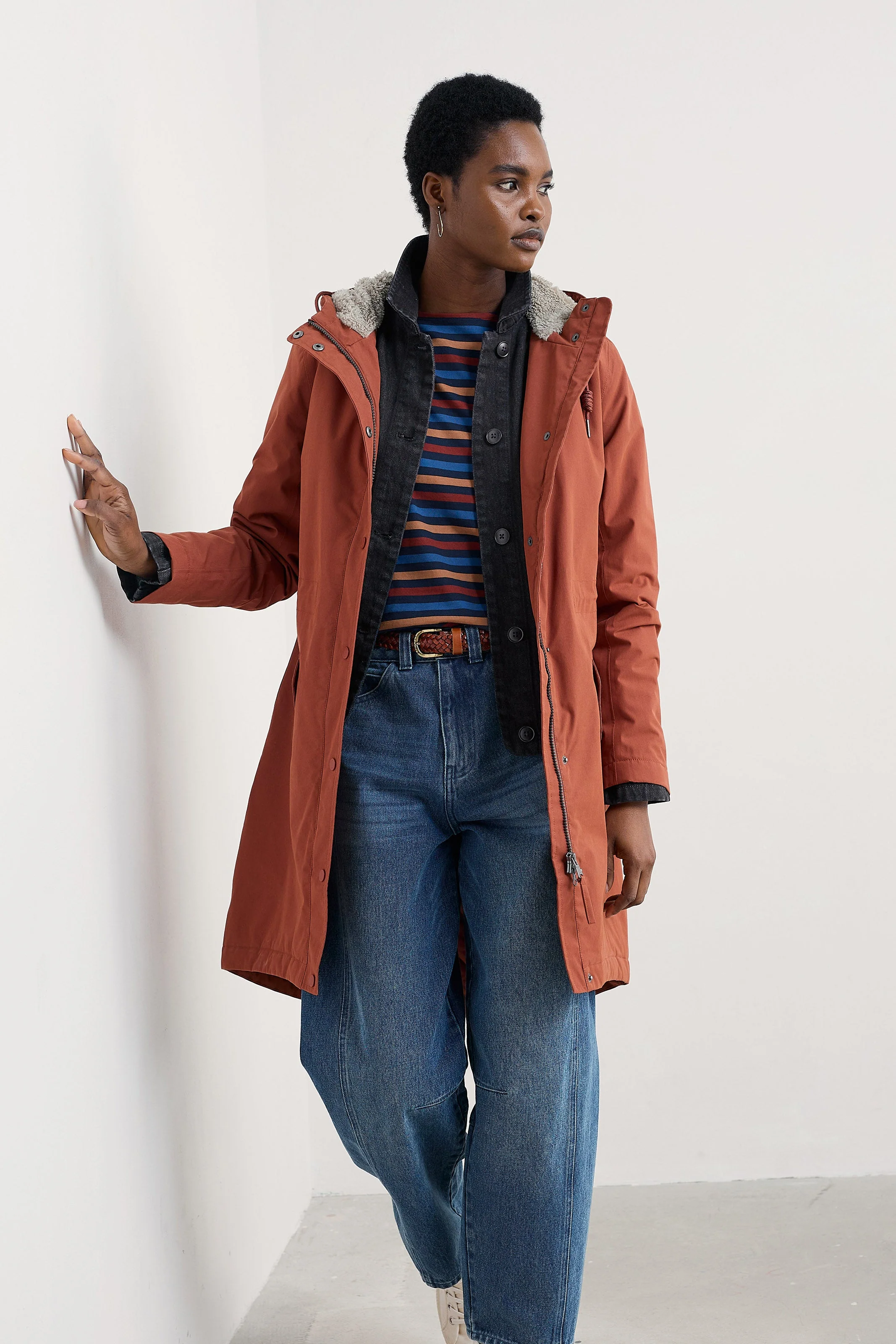 Plant Hunter 2 Waterproof Parka Coat - Hazel - Image 4