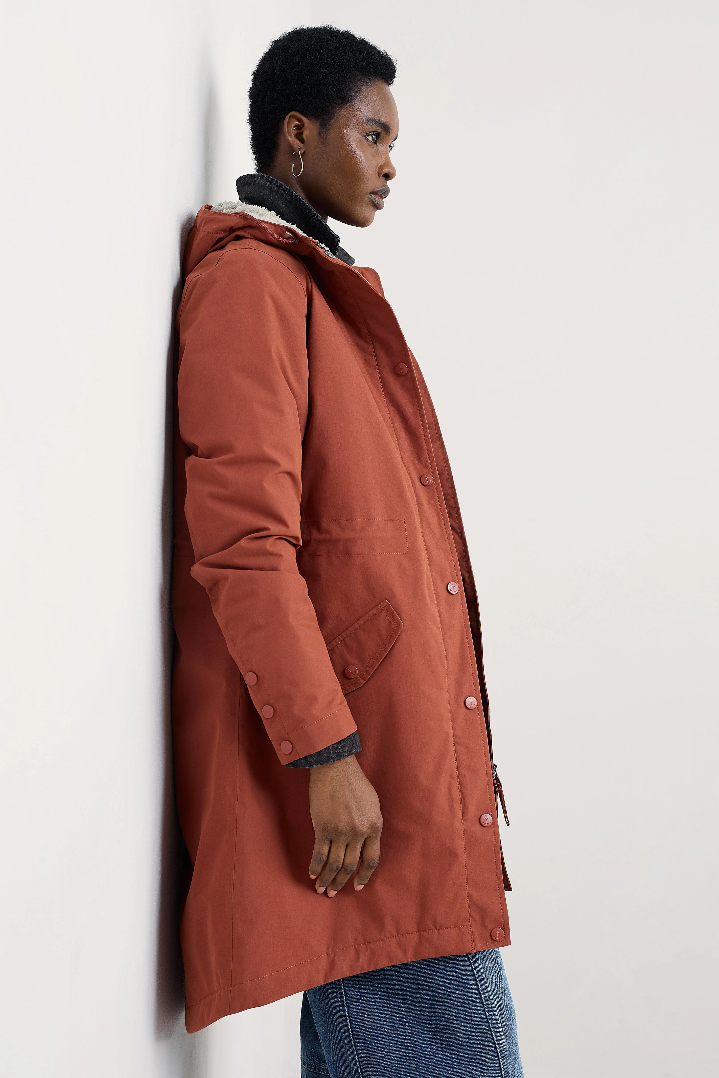 Plant Hunter 2 Waterproof Parka Coat - Hazel - Image 5